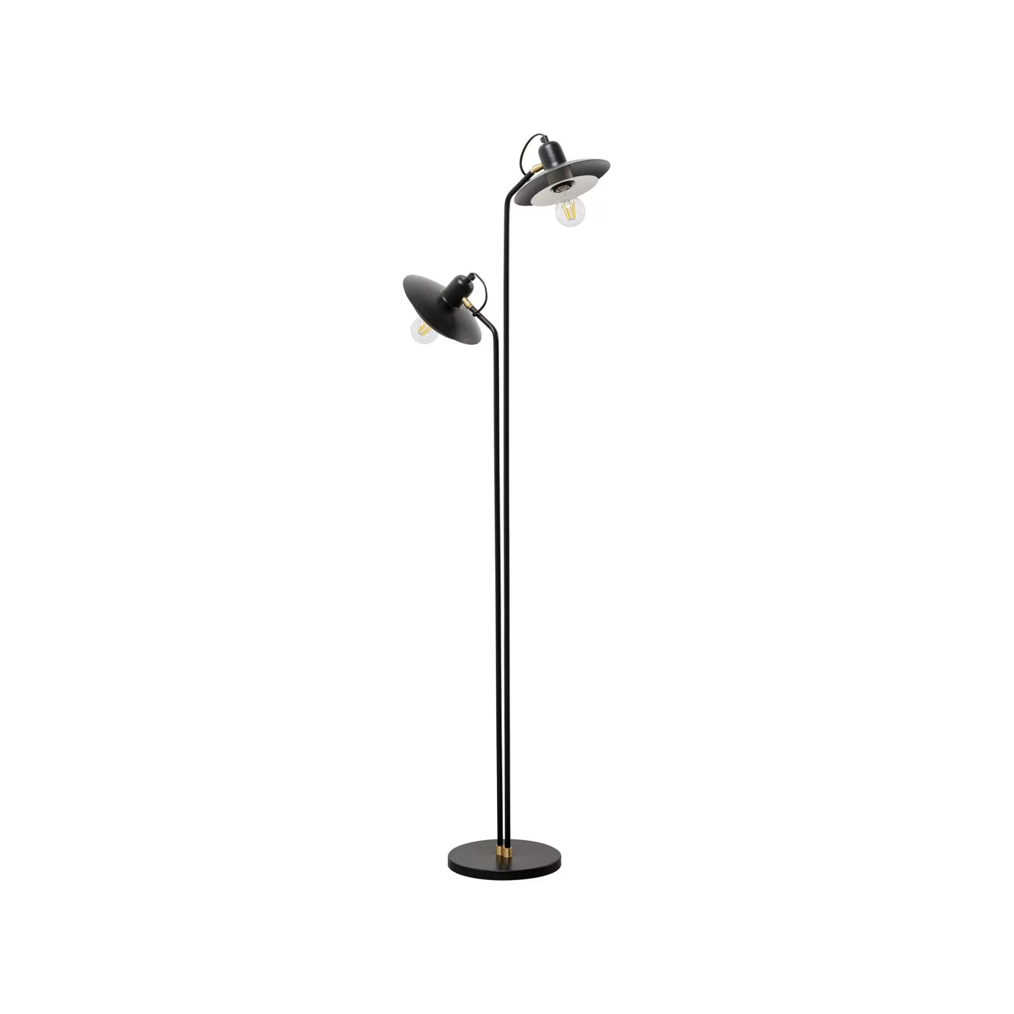 KARE Design Lampadaire Speaker Duo 149cm Noir ^ Lampadaire