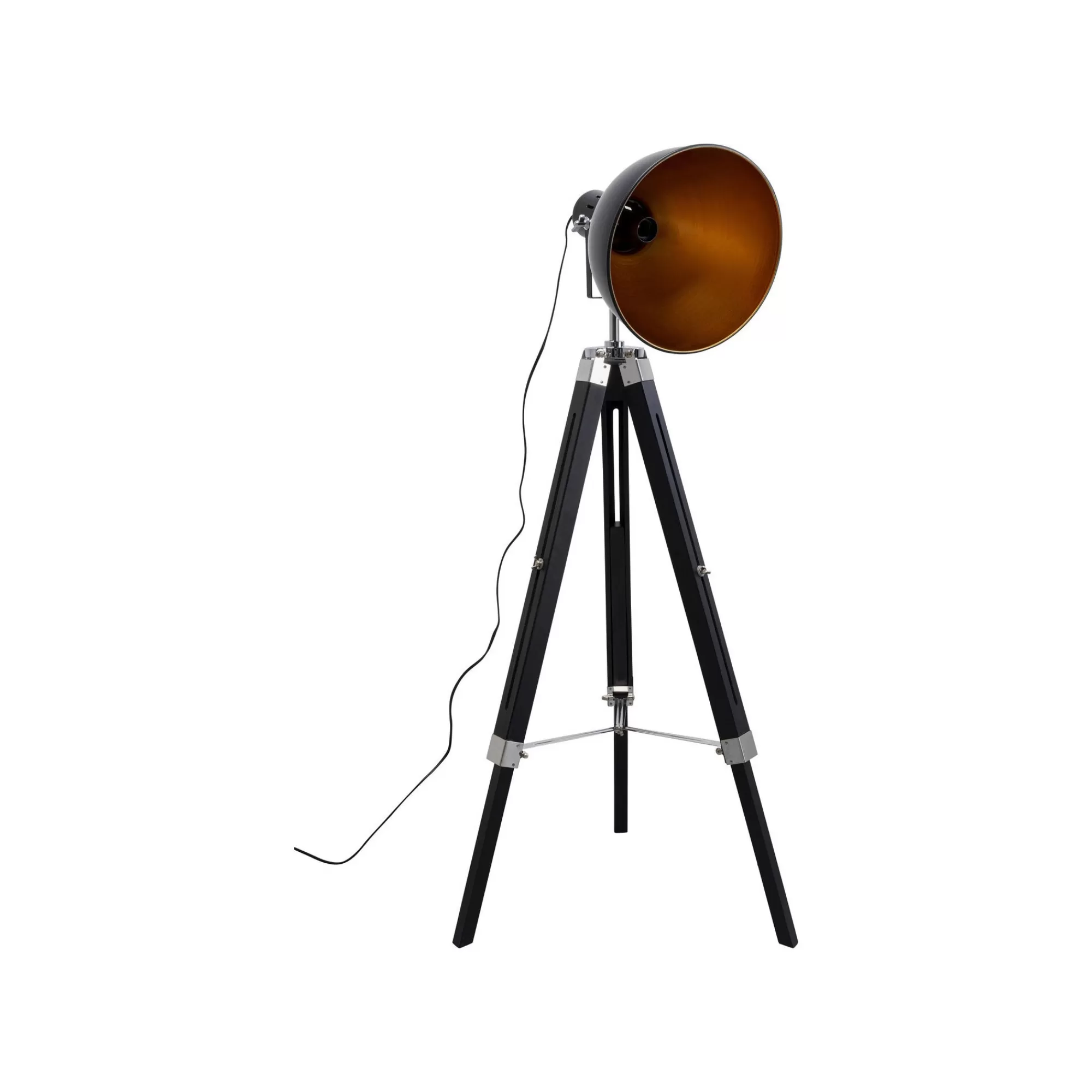 KARE Design Lampadaire Vista 140cm Noir ^ Lampadaire