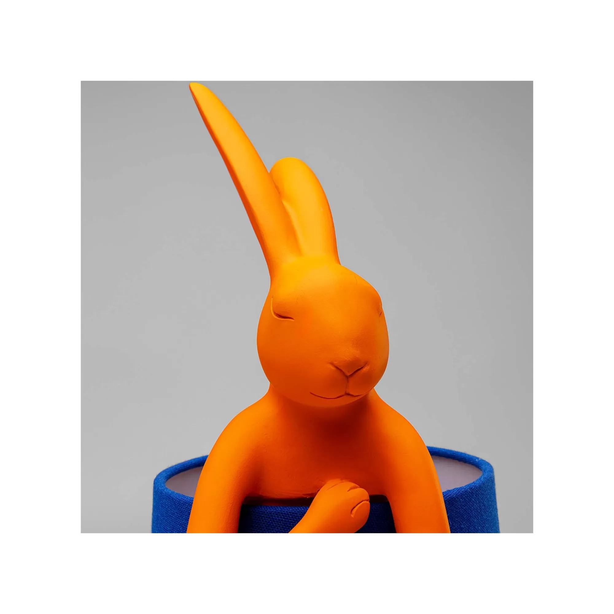 KARE Design Lampe Animal Lapin Orange Et Bleue 50cm ^ Lampe De Table