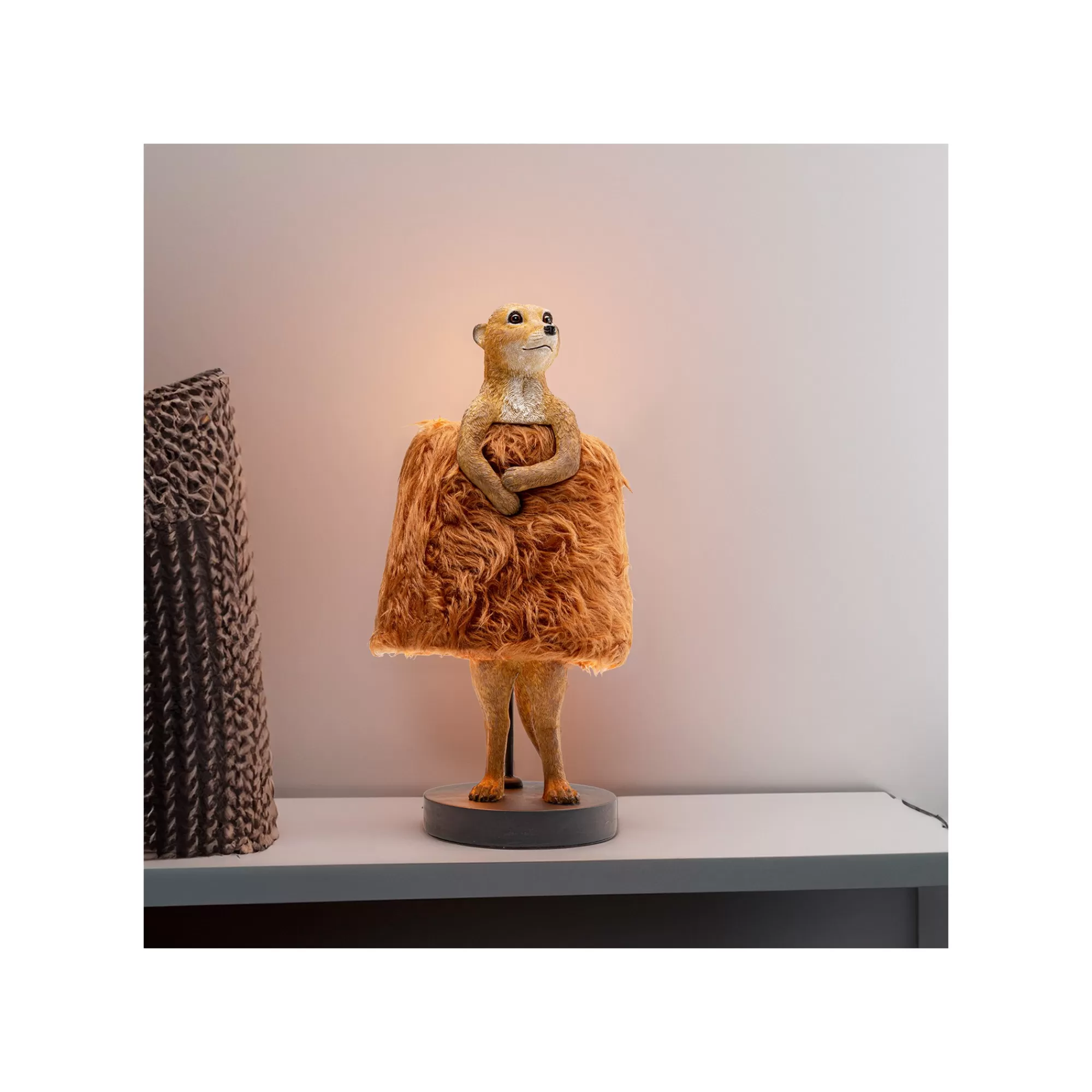 KARE Design Lampe Animal Suricate Fluff ^ Lampe De Table