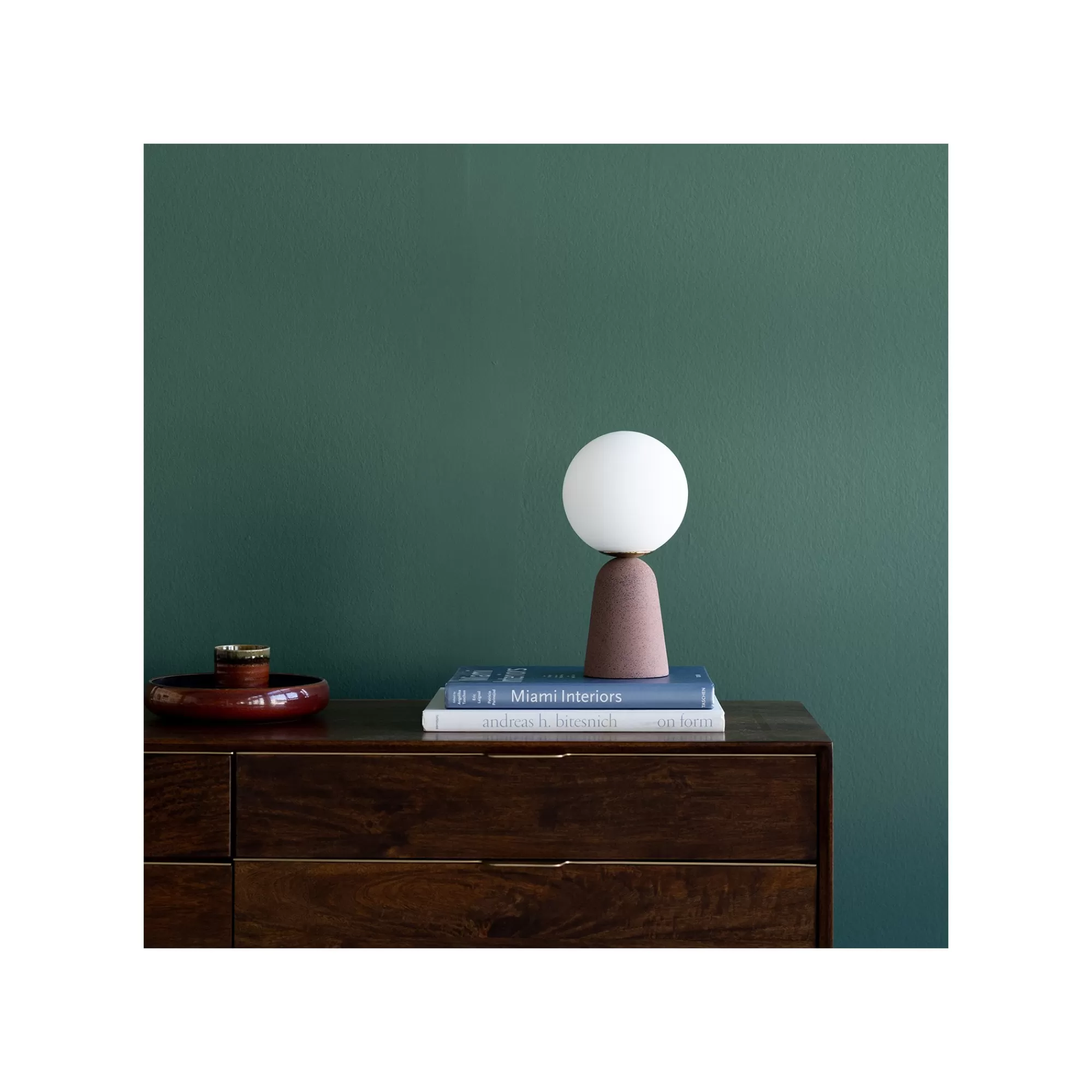 KARE Design Lampe Bollie Rouge ^ Lampe De Table