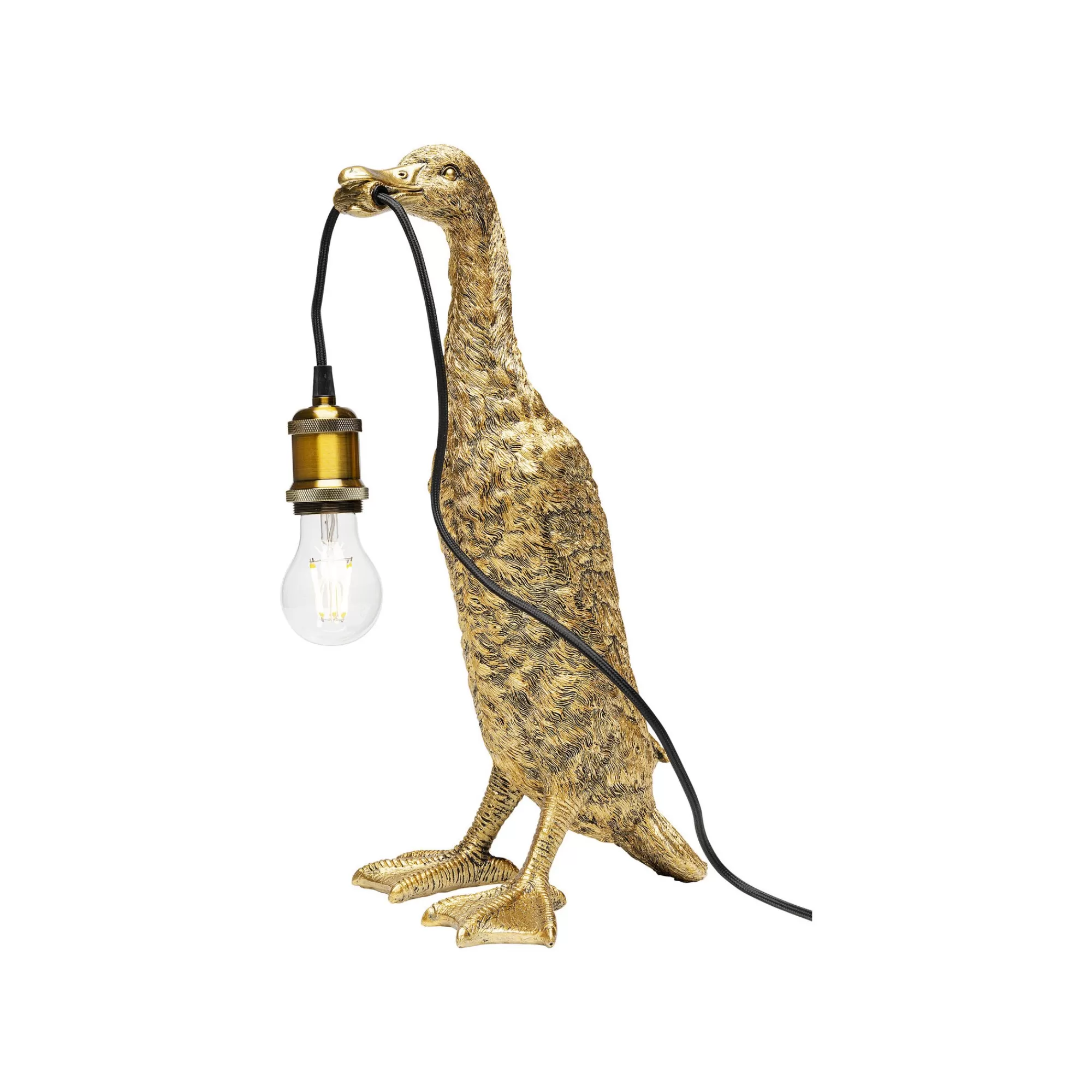 KARE Design Lampe Canard Doré ^ Lampe De Table