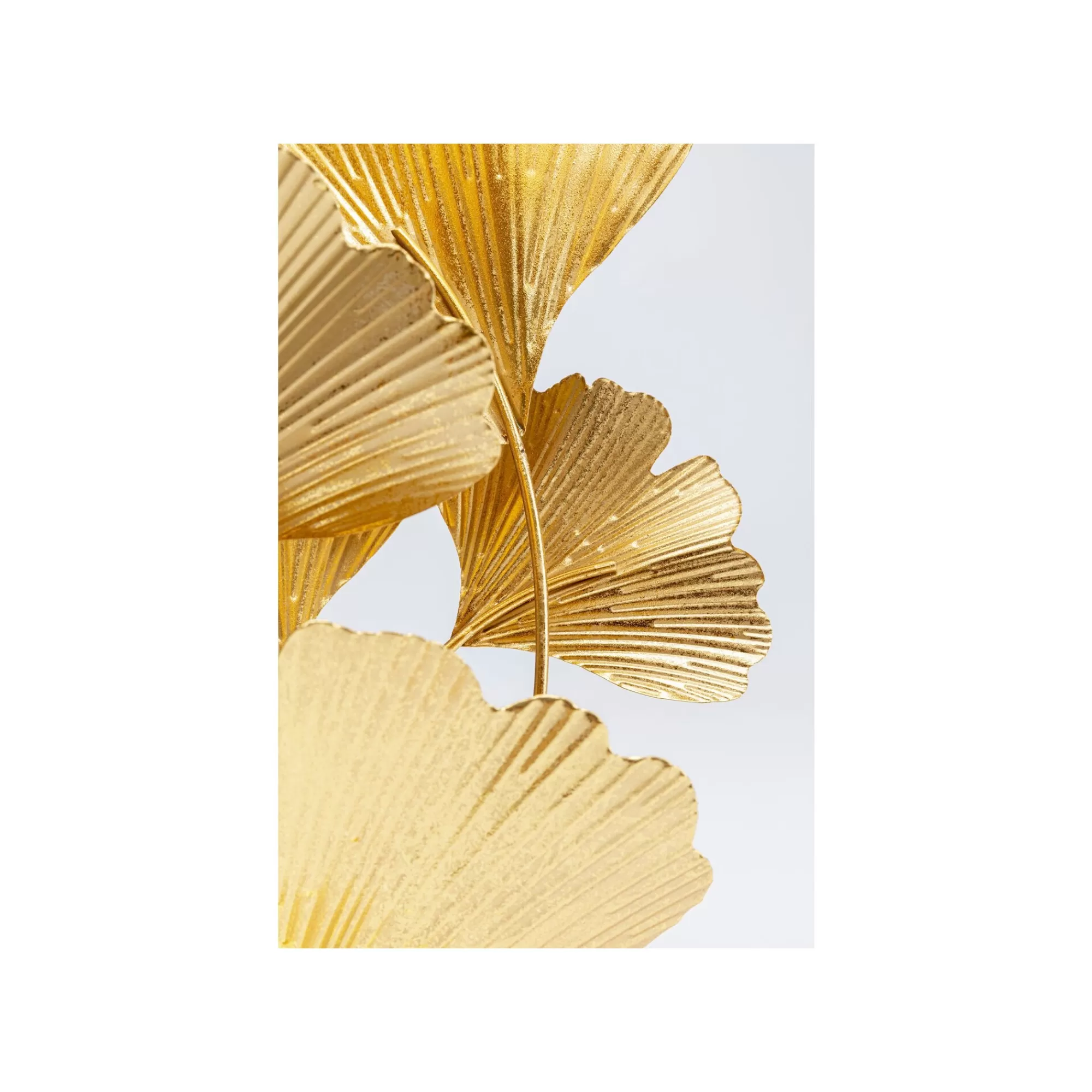 KARE Design Lampe Feuilles De Ginkgo Dorées Et Noir ^ Lampe De Table