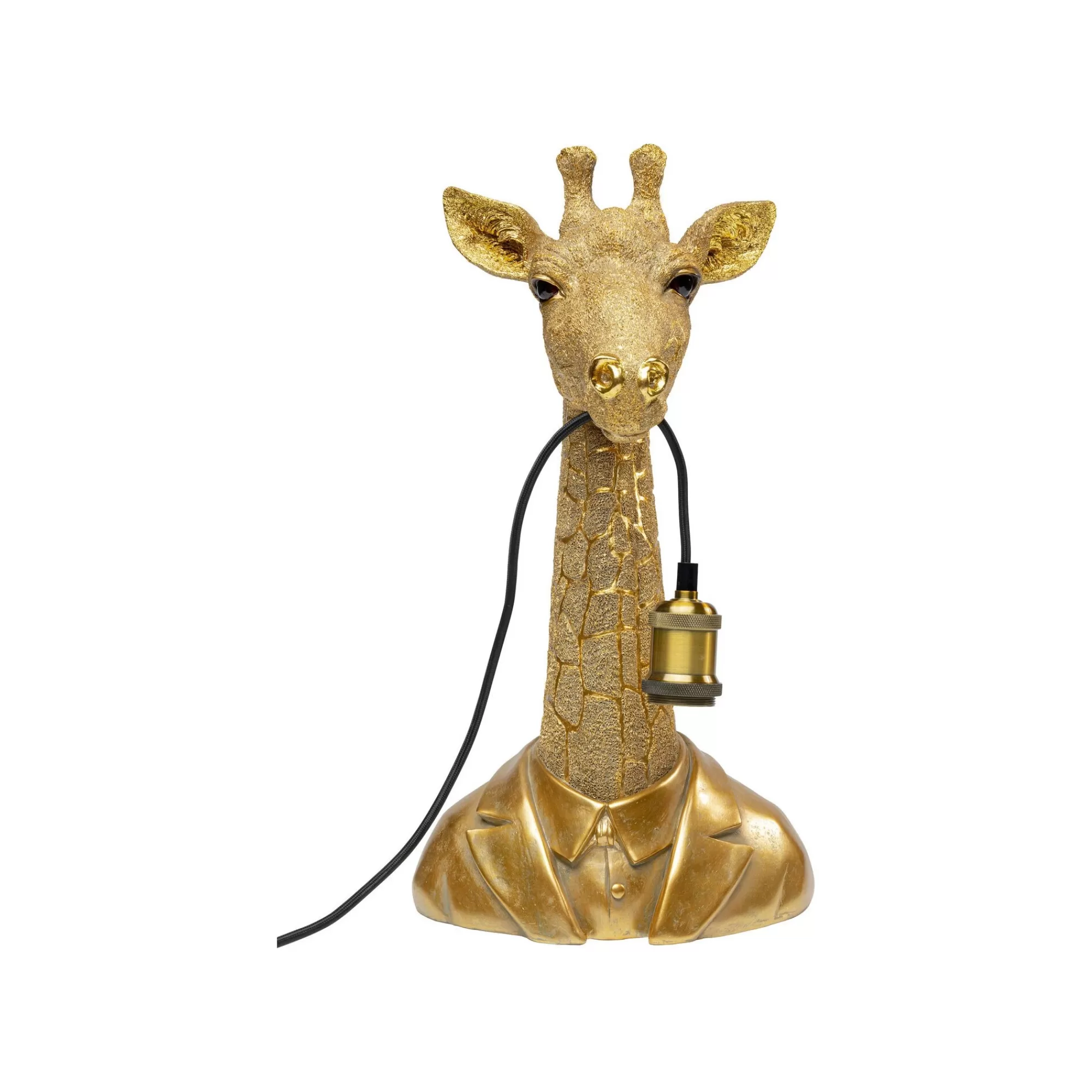 KARE Design Lampe Girafe Dorée ^ Lampe De Table