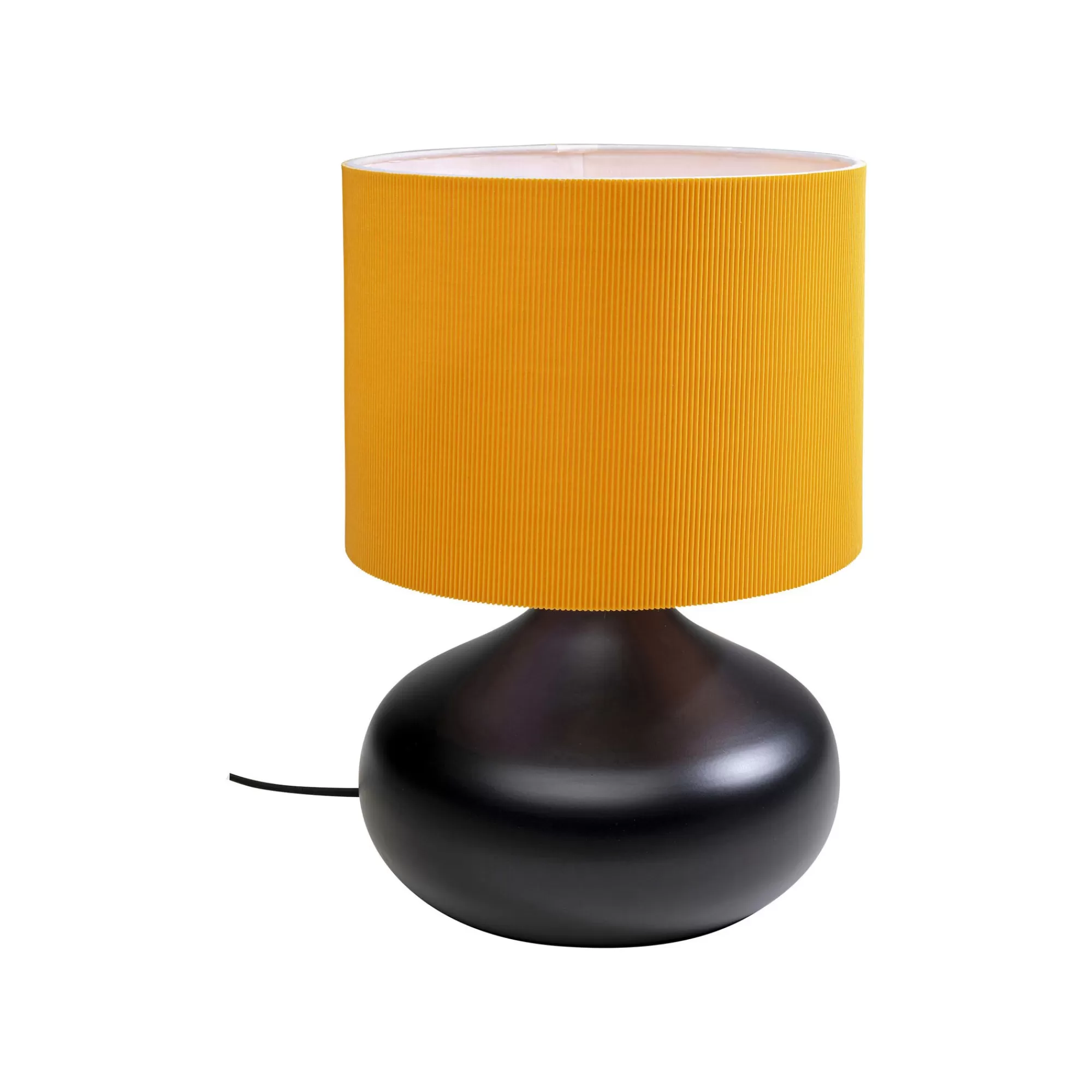 KARE Design Lampe Hit Parade Noire Et Orange ^ Lampe De Table