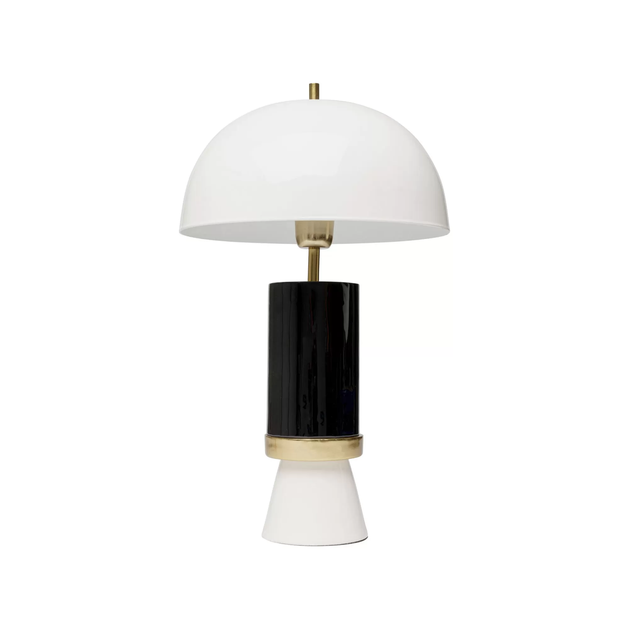 KARE Design Lampe Josy Blanche Et Noire ^ Lampe De Table