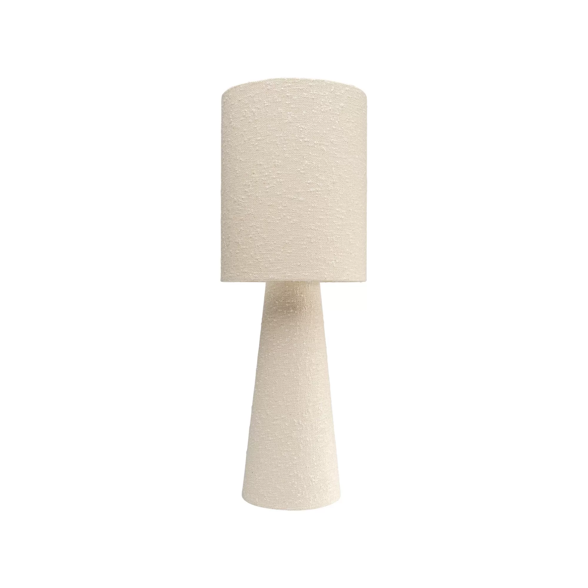 KARE Design Lampe Marleen Boucle Beige 60cm ^ Lampe De Table