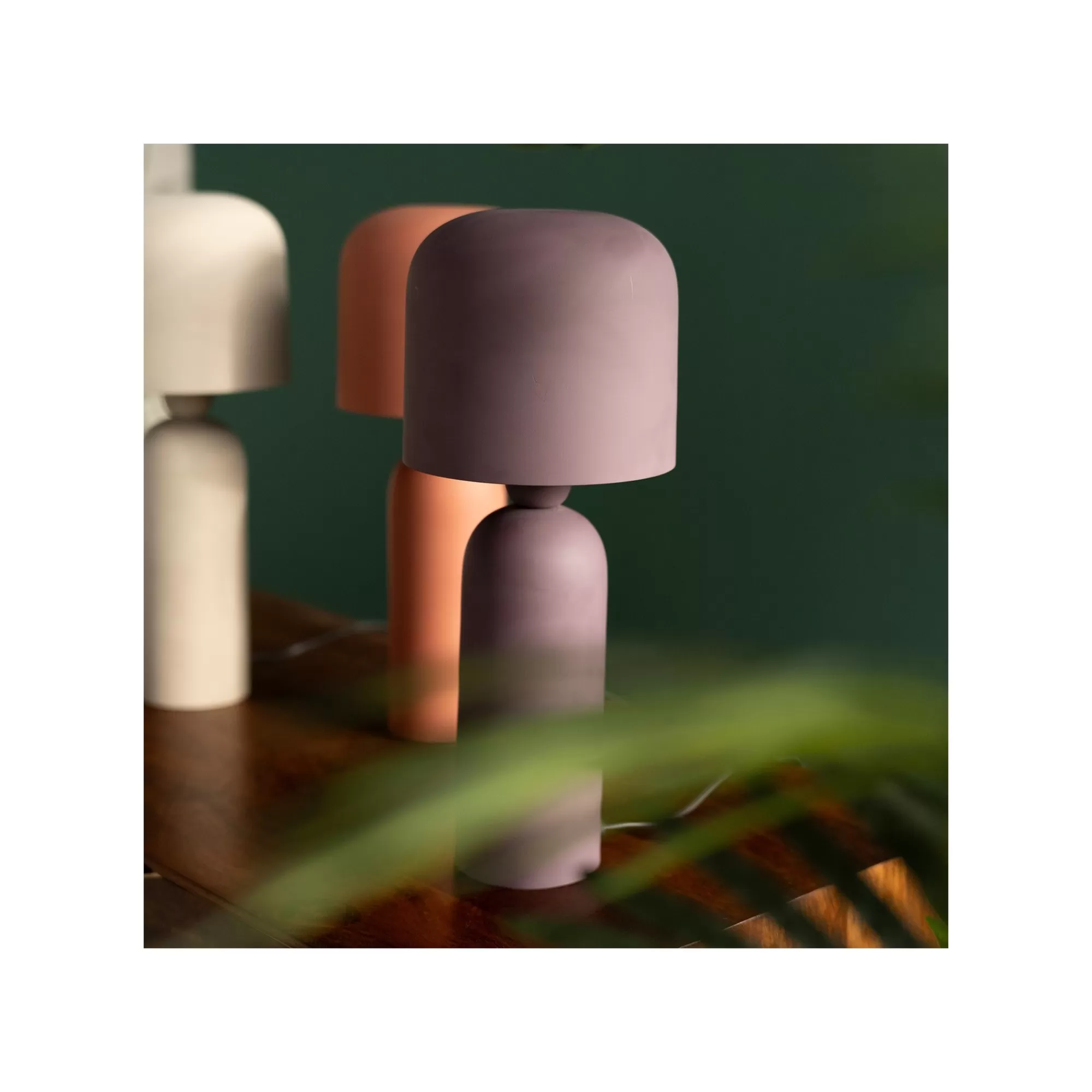 KARE Design Lampe Maya Violette ^ Lampe De Table