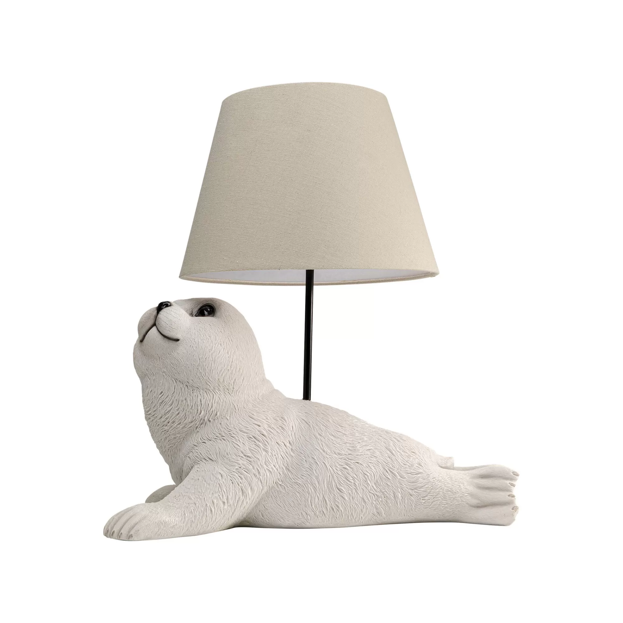 KARE Design Lampe Phoque Blanc ^ Lampe De Table