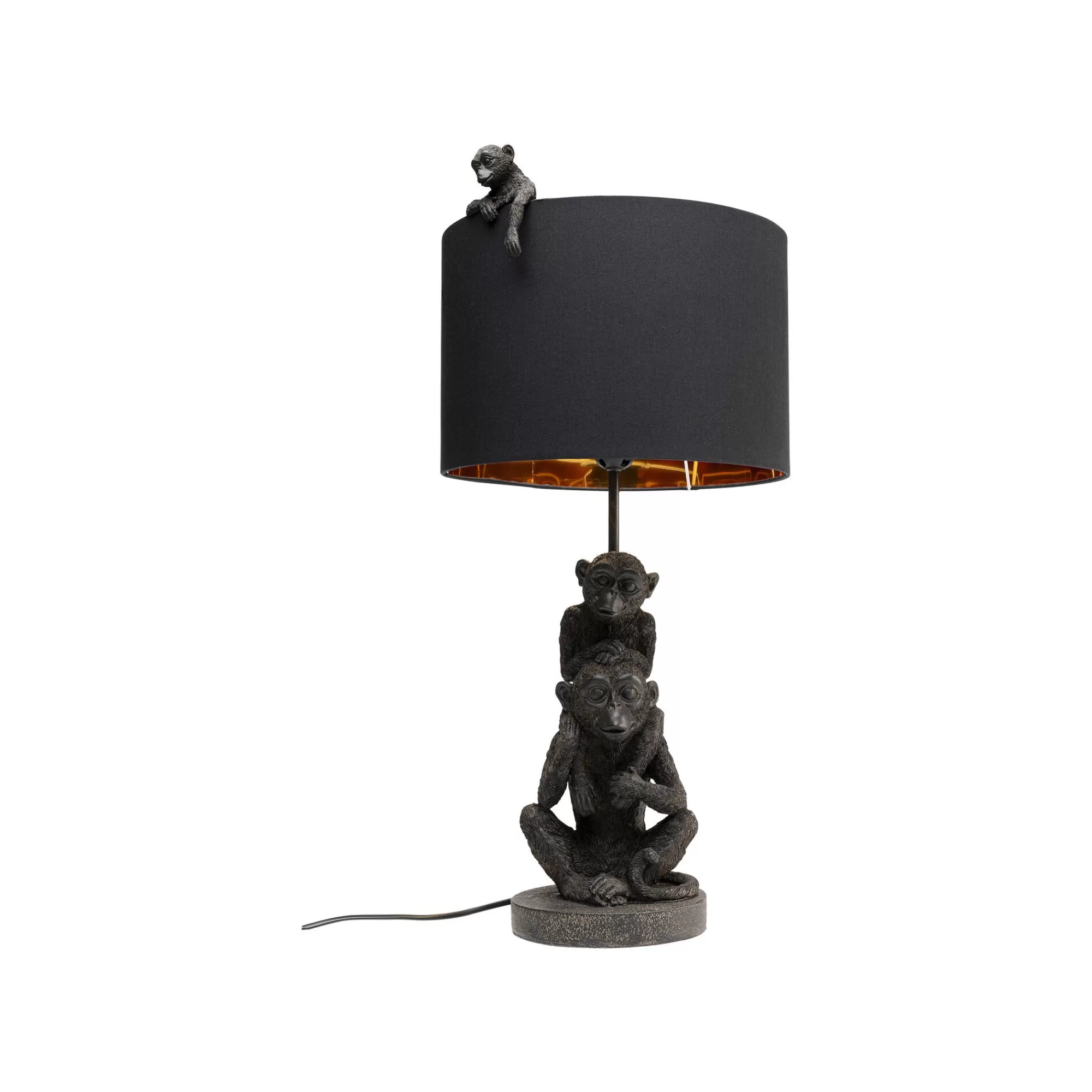 KARE Design Lampe Singes Noirs ^ Lampe De Table