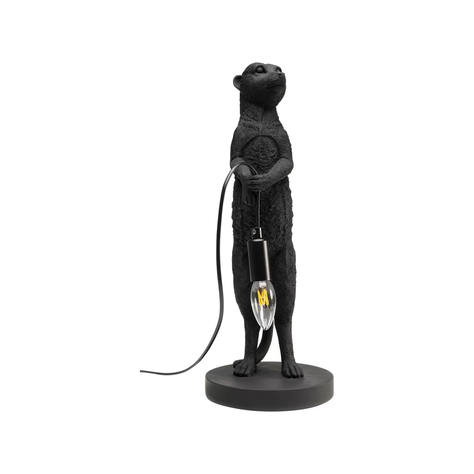 KARE Design Lampe Suricate Noir ^ Lampe De Table