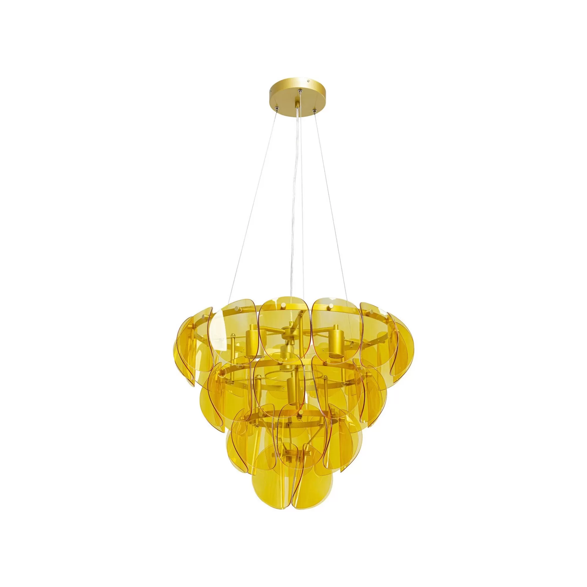 KARE Design Lustre Mariposa Triple Doré ^ Lustre & Suspension