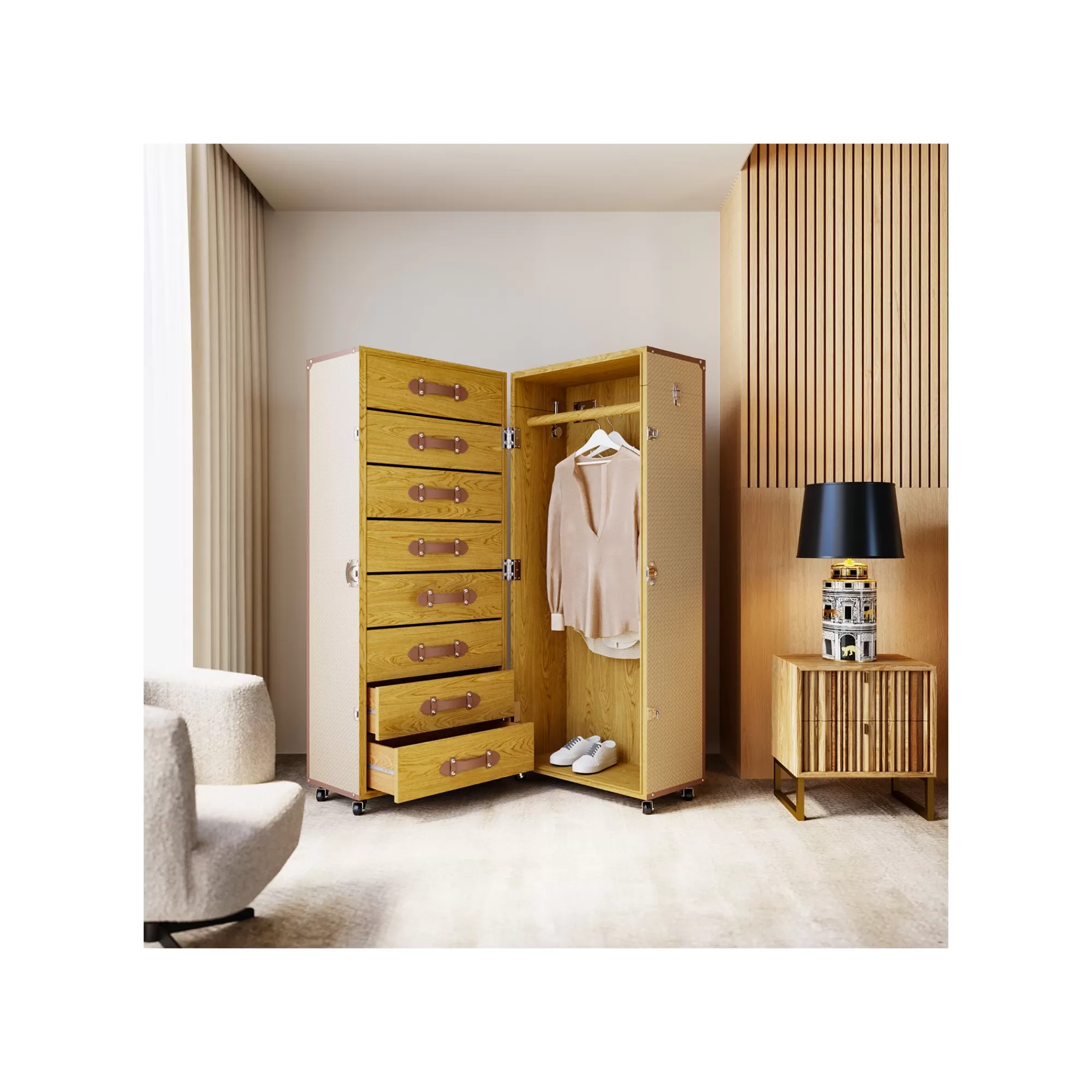 KARE Design Malle-armoire Venezia ^ Coffre & Malle | Armoire