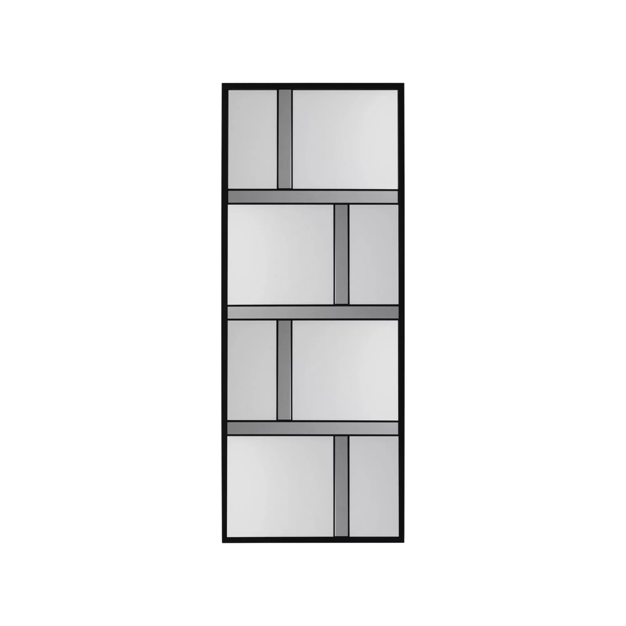 KARE Design Miroir Brick Noir 182x71cm ^ Miroir
