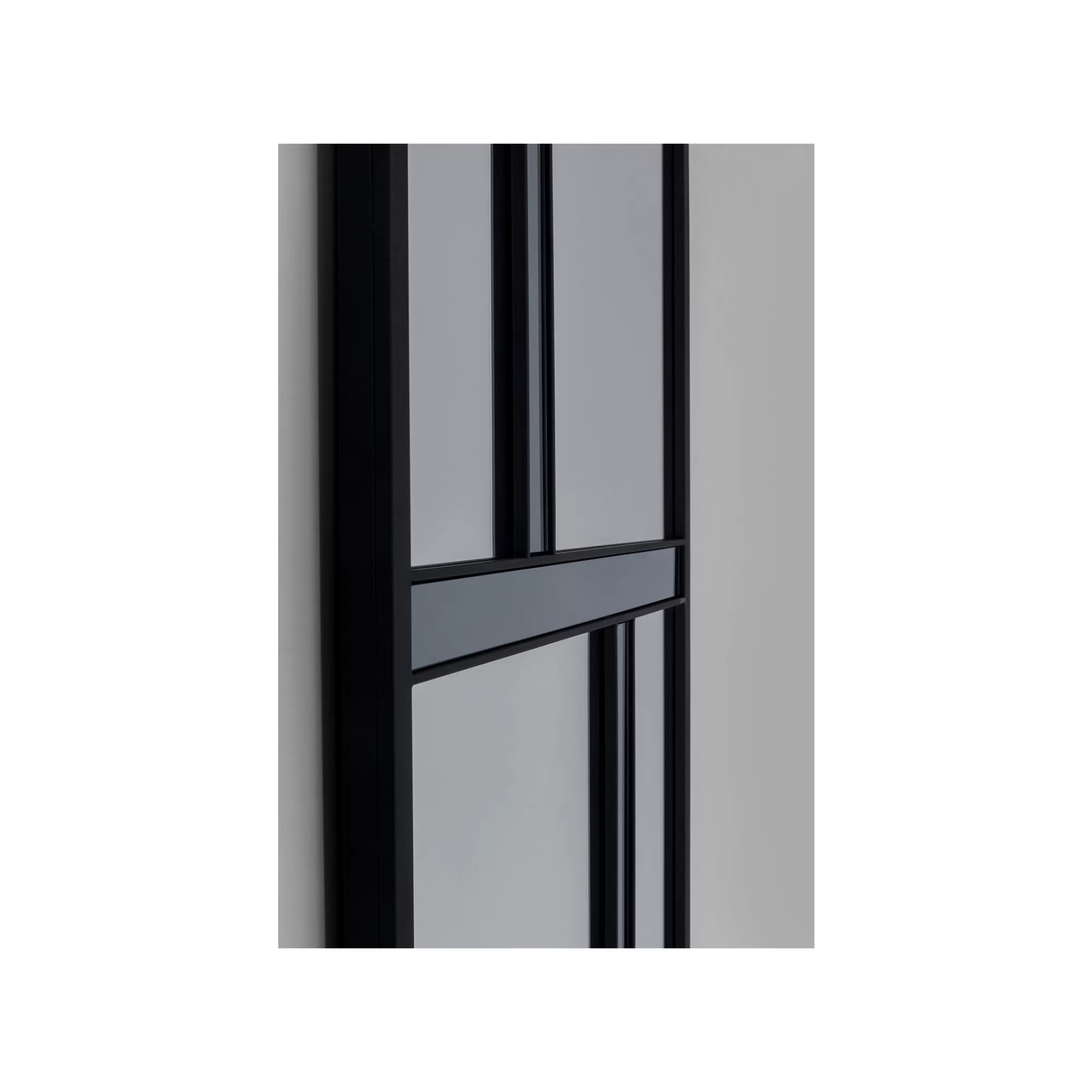 KARE Design Miroir Brick Noir 182x71cm ^ Miroir