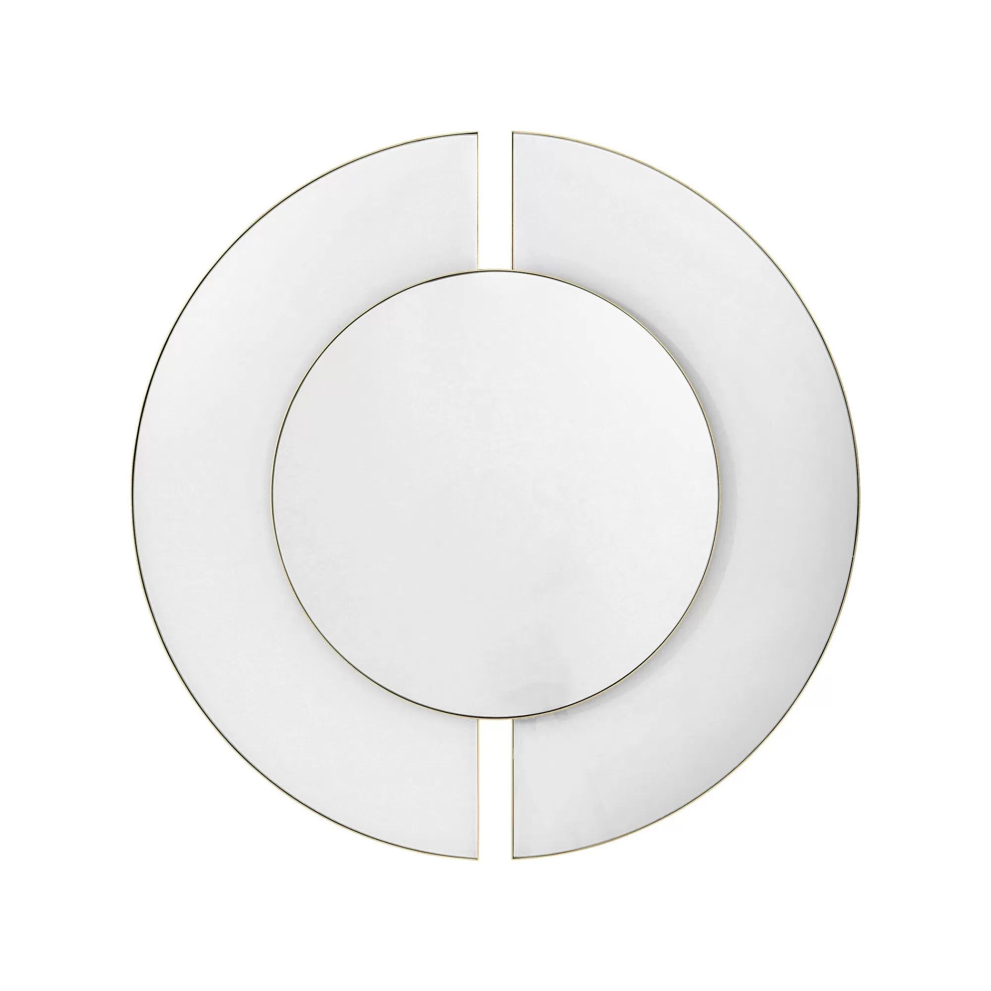 KARE Design Miroir Metro 100cm Doré ^ Miroir