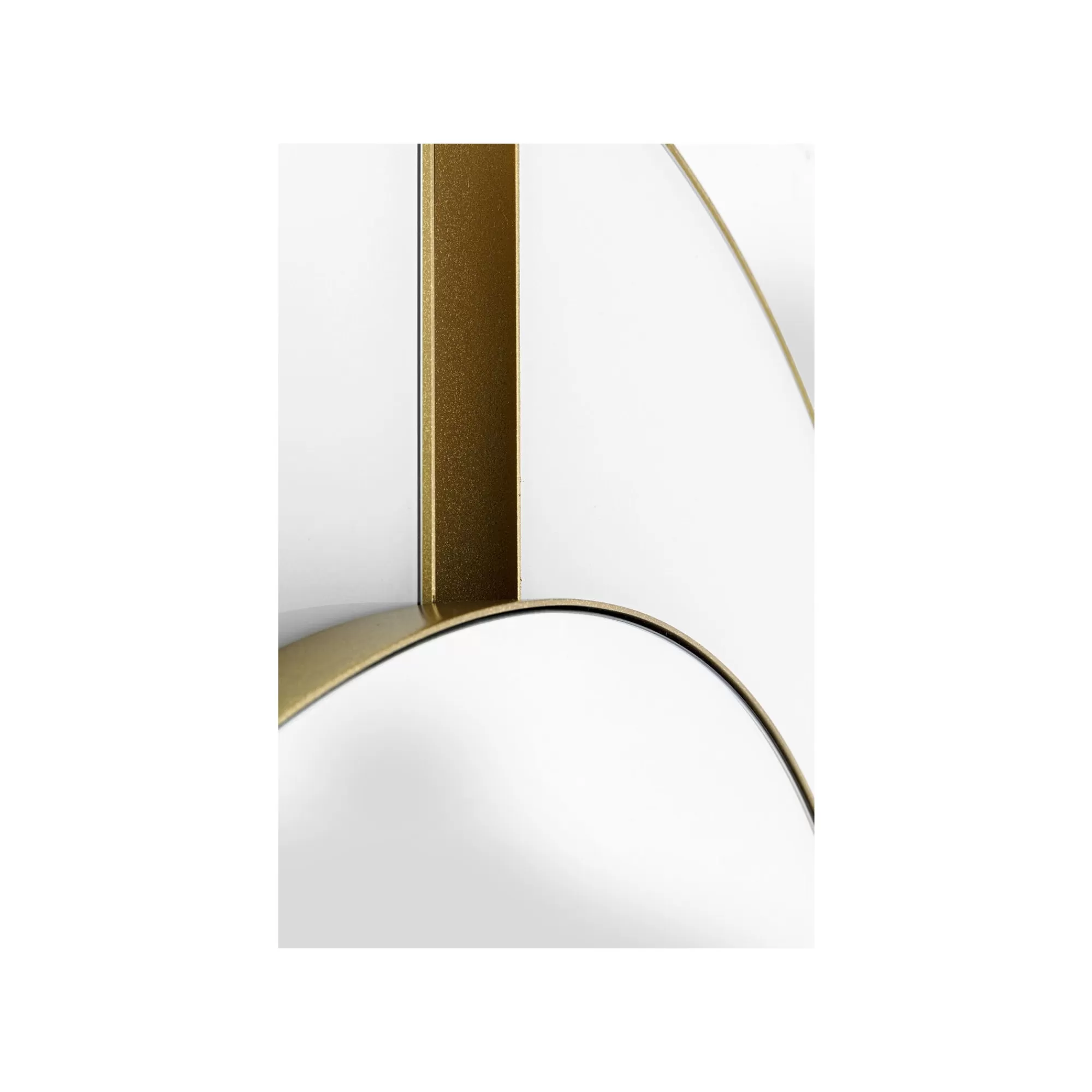 KARE Design Miroir Metro 100cm Doré ^ Miroir