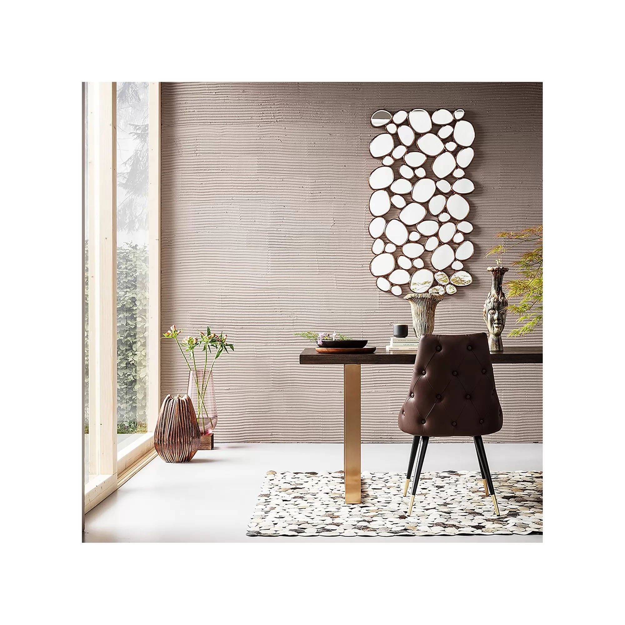 KARE Design Miroir Water Drops 135x78cm ^ Miroir