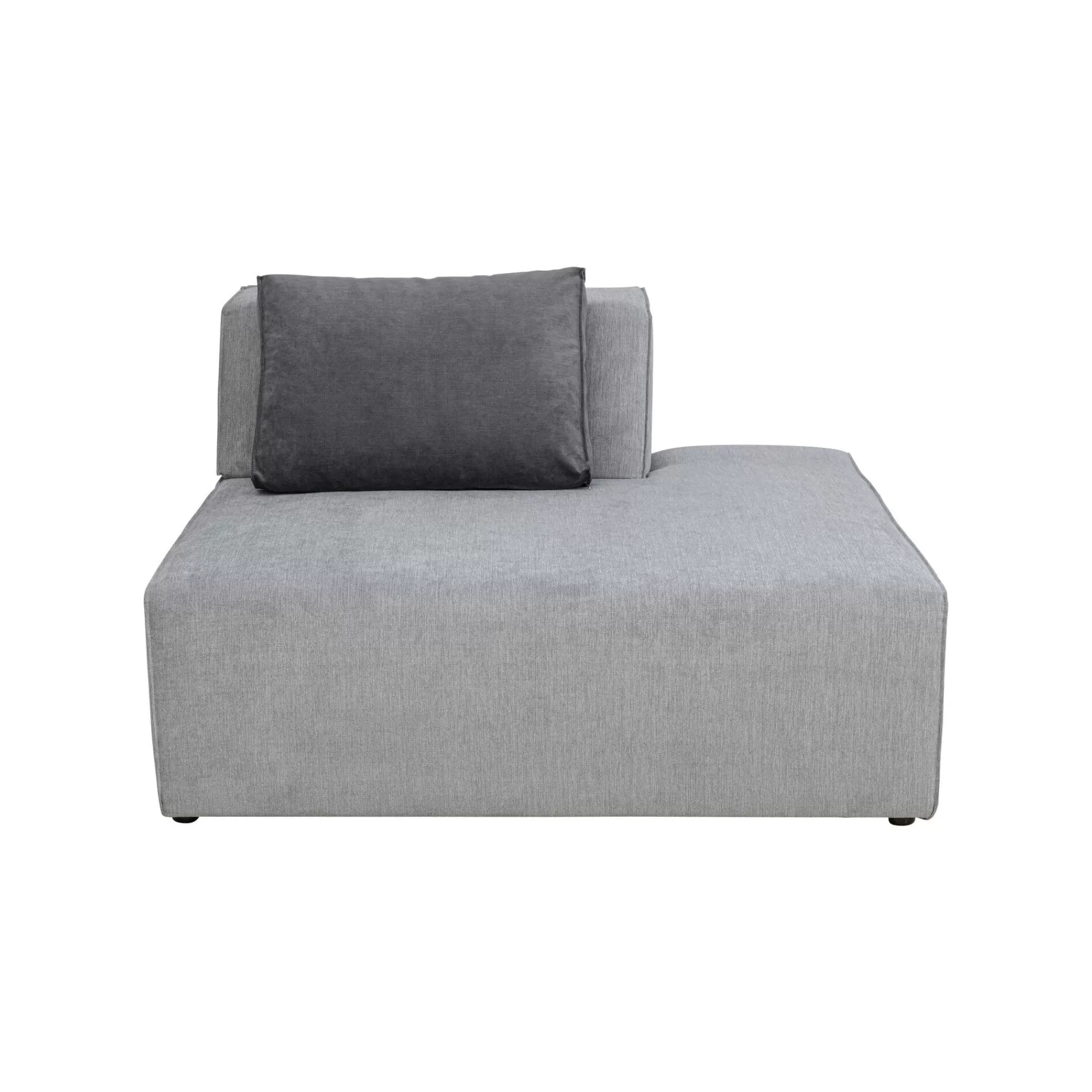 KARE Design Méridienne Droite Canapé Infinity Gris ^ Canapé & Banquette