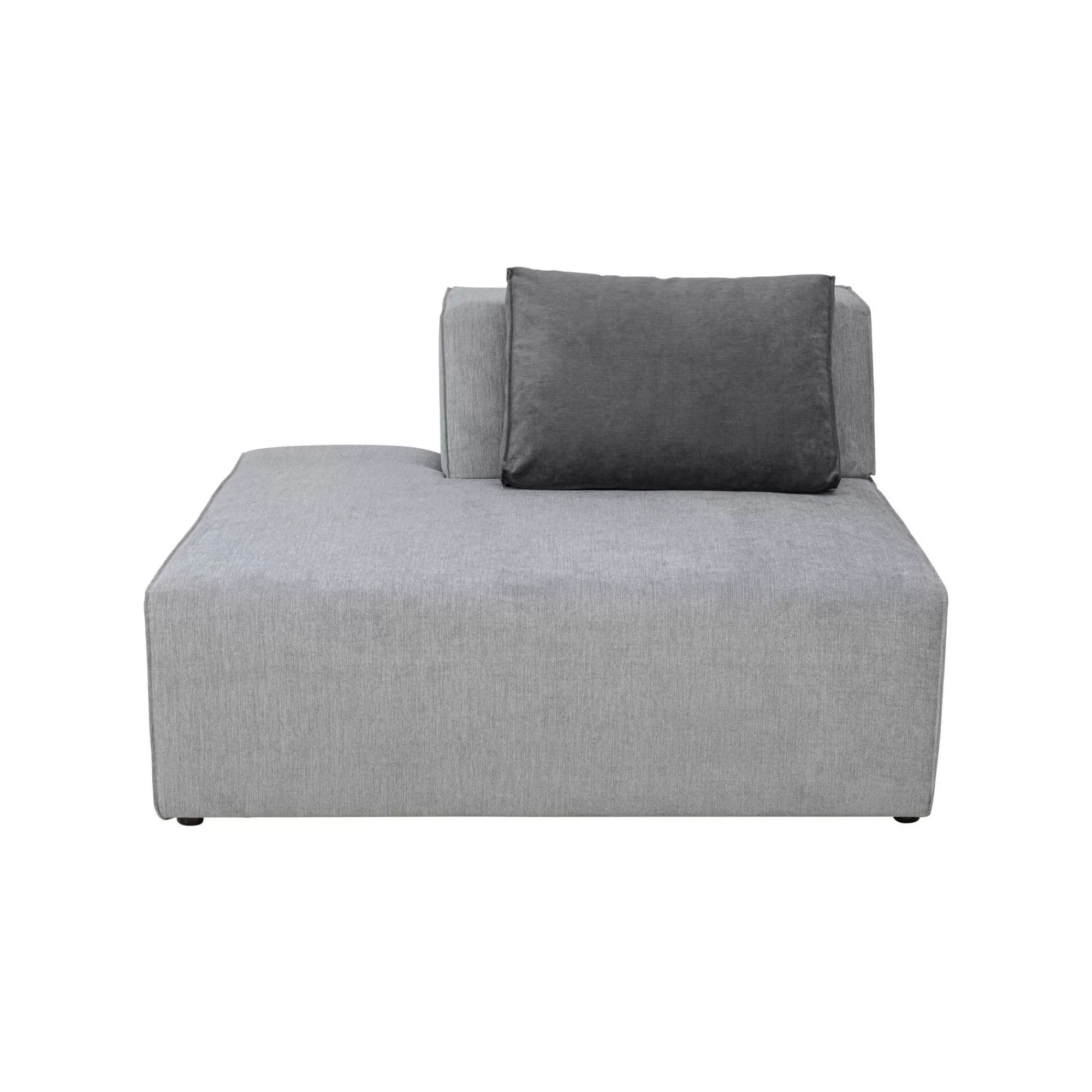 KARE Design Méridienne Gauche Canapé Infinity Gris ^ Canapé & Banquette