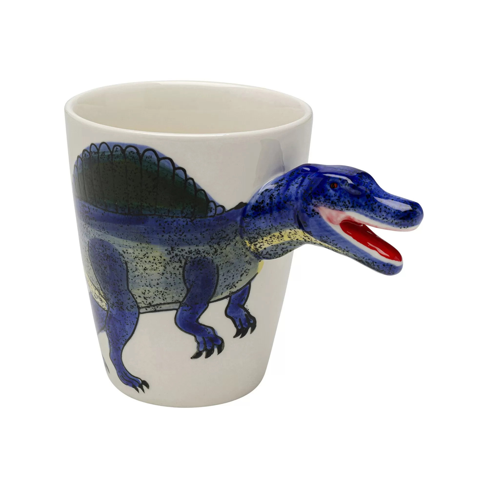 KARE Design Mugs Dinosaure Bleu Set De 4 ^ Vaisselle