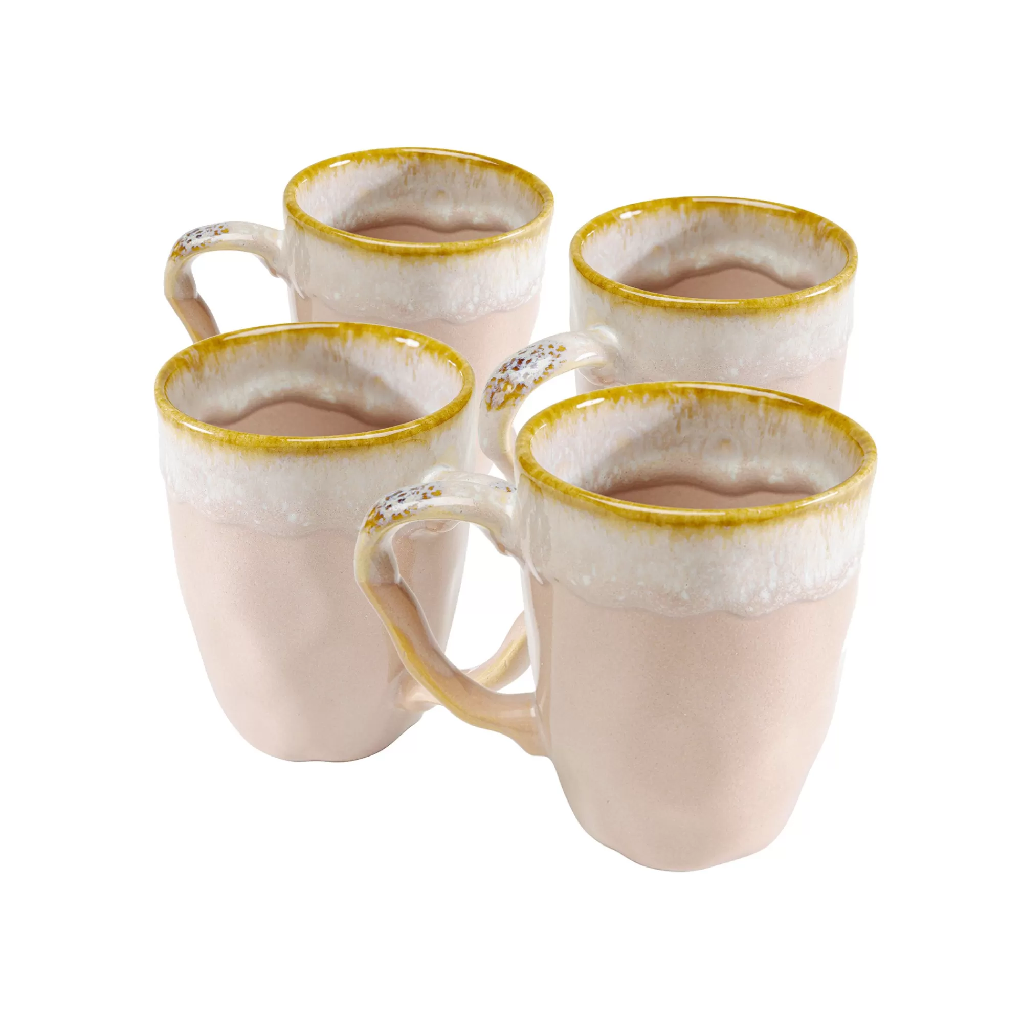 KARE Design Mugs Nala Roses Set De 4 ^ Vaisselle