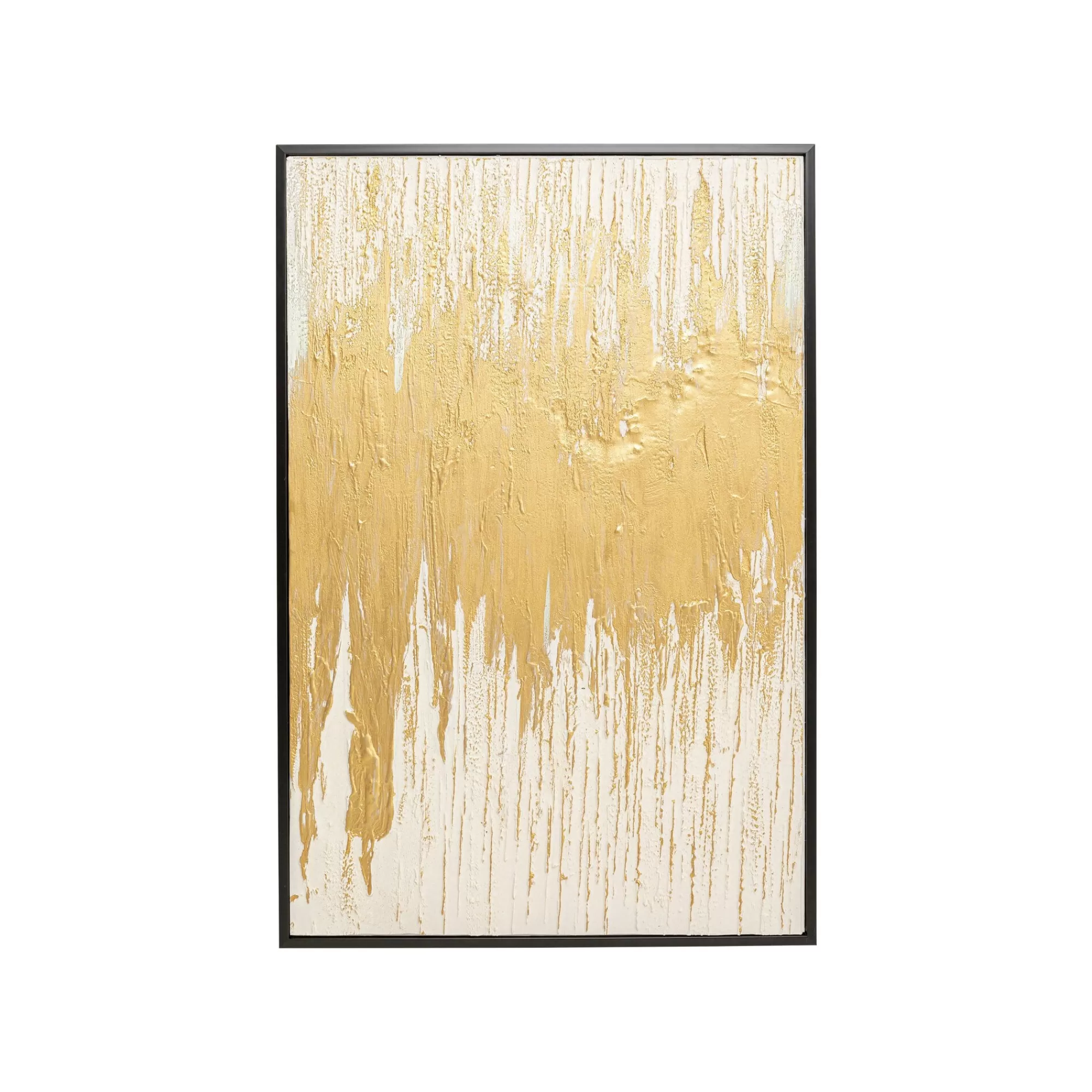 KARE Design Peinture Frame Abstract Blanche 80x120cm ^ Tableau