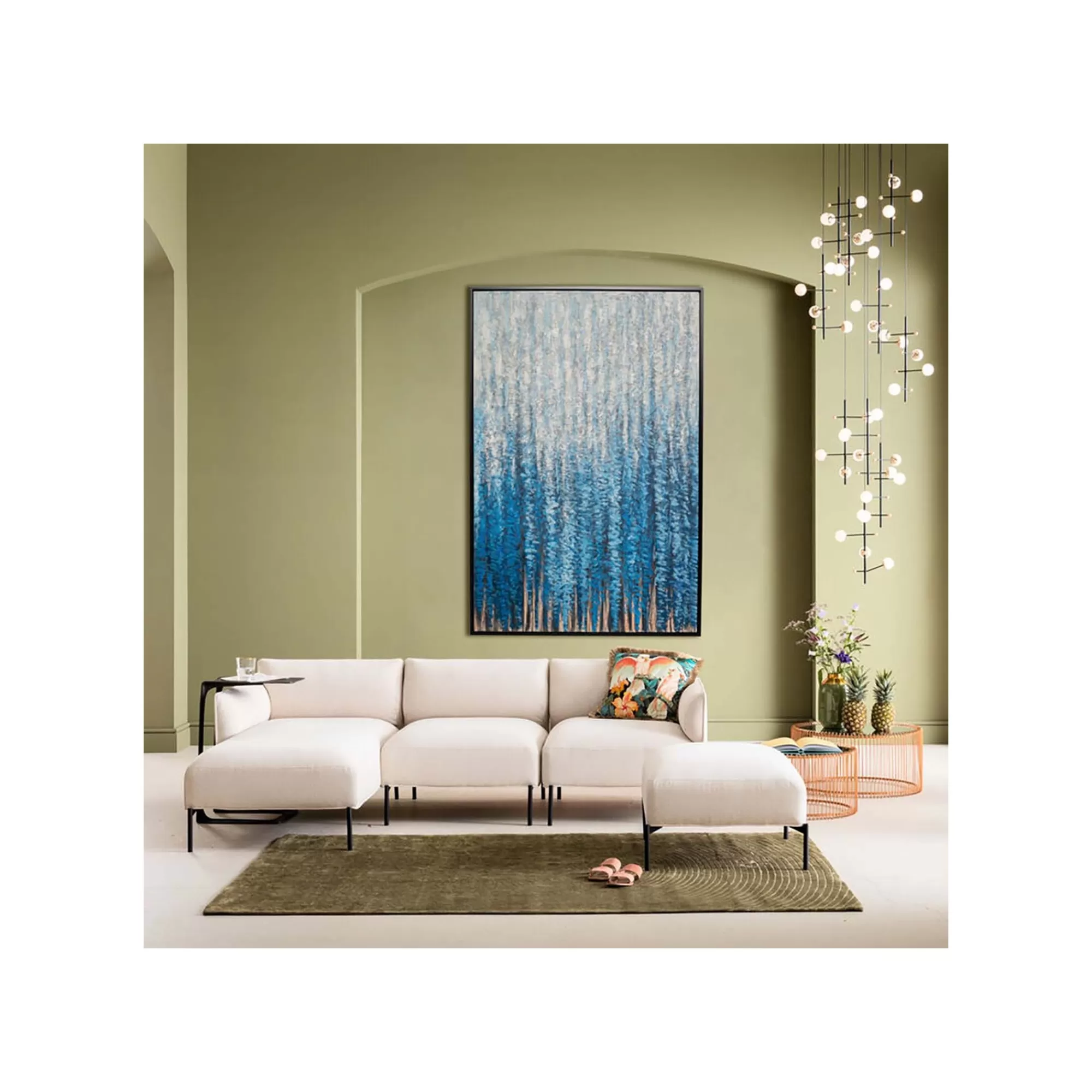 KARE Design Peinture Pluie Abstraite 120x180cm ^ Tableau