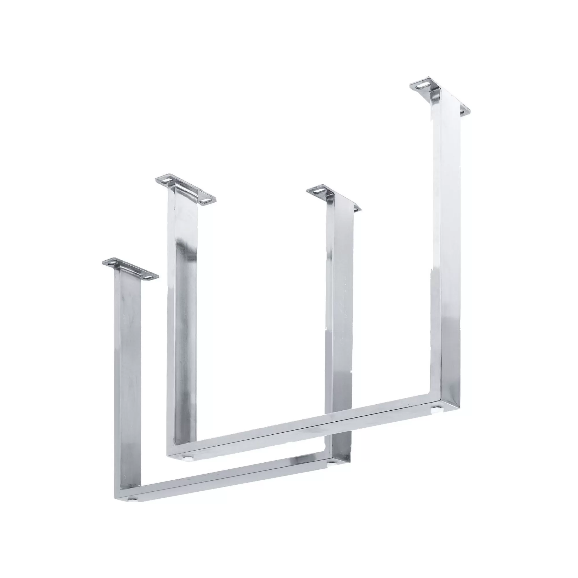 KARE Design Pieds De Table Tavola Chrome Set De 2 ^ Table