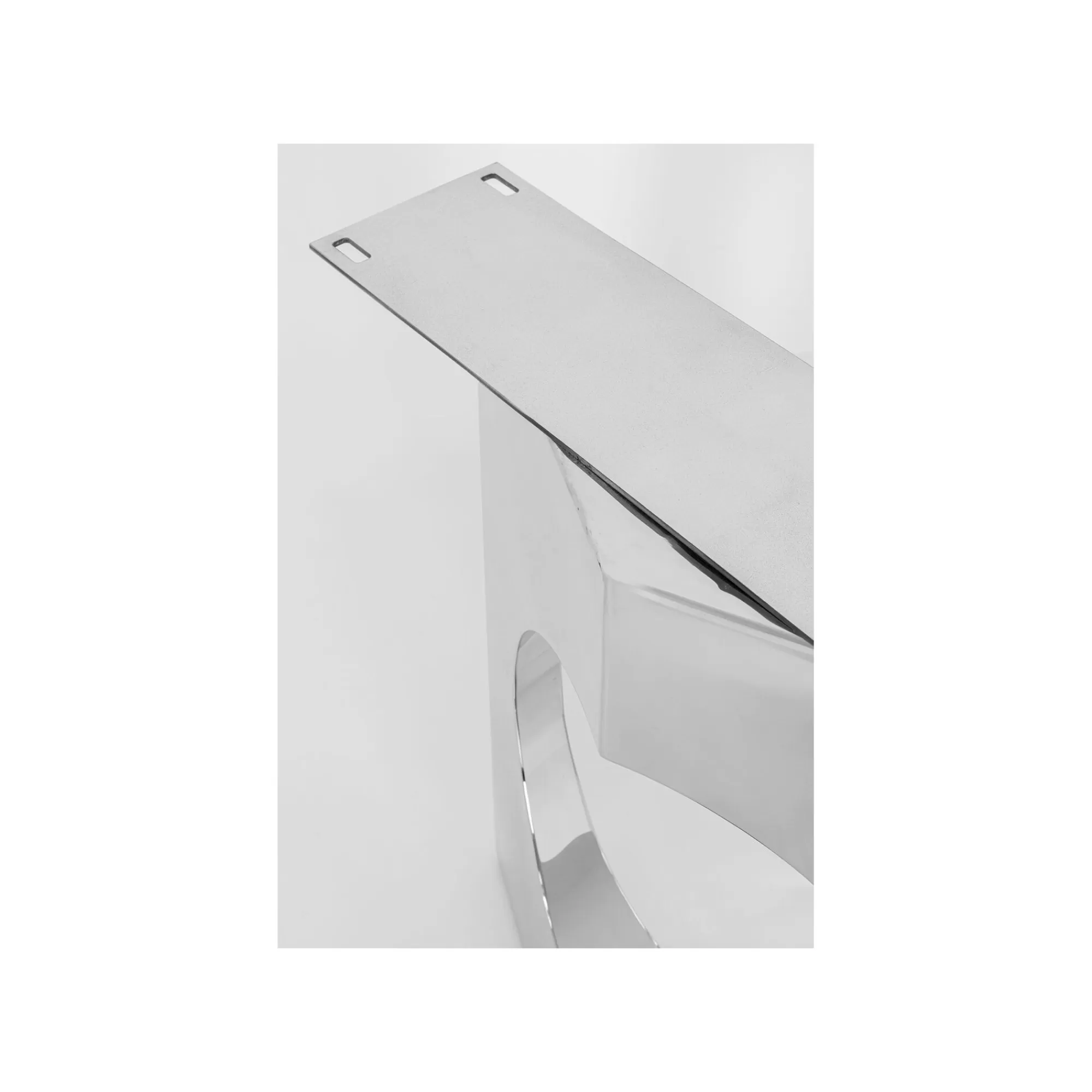 KARE Design Pieds De Table Tavola Oho Chromés Set De 2 ^ Table