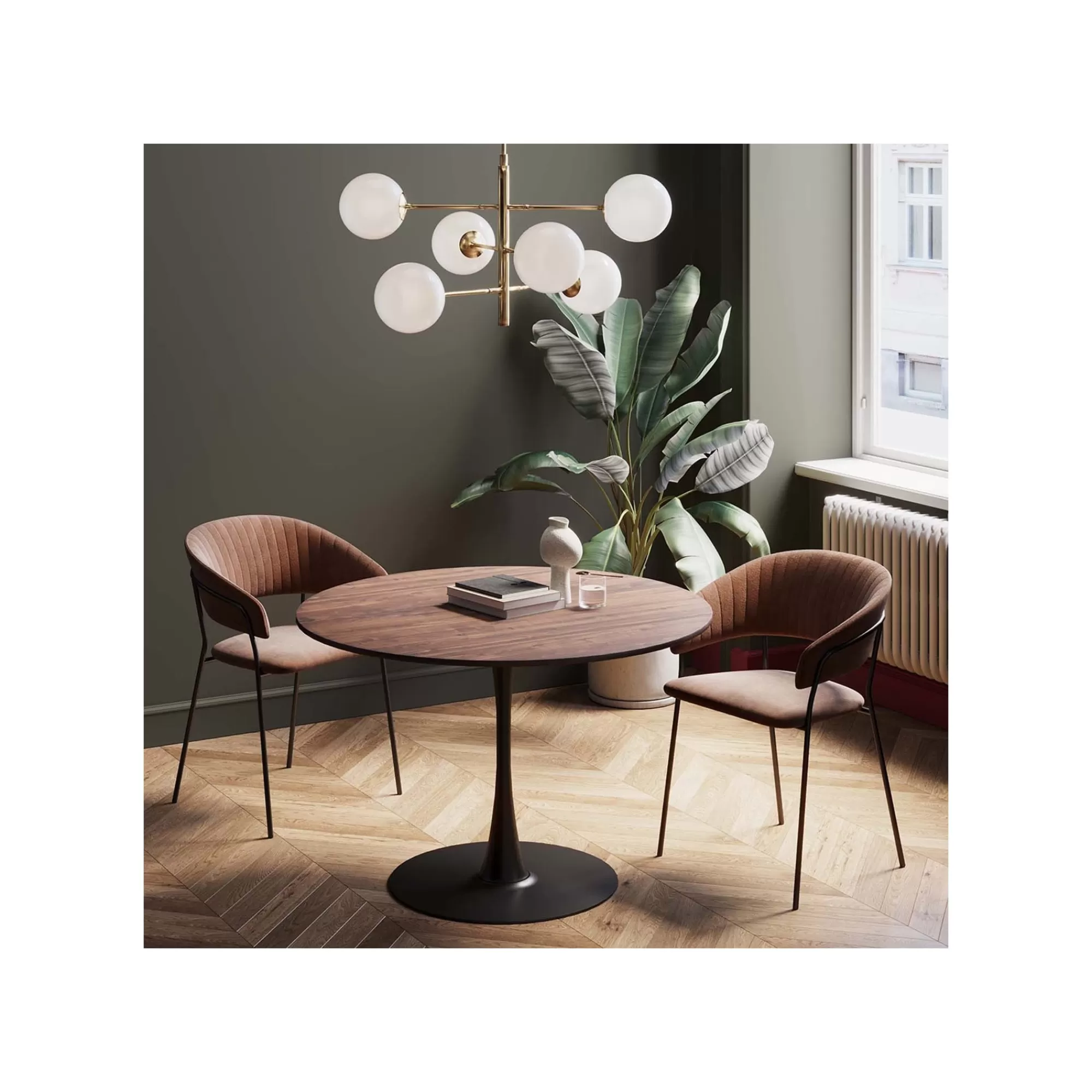 KARE Design Plateau De Table Schickeria Noyer ^ Table