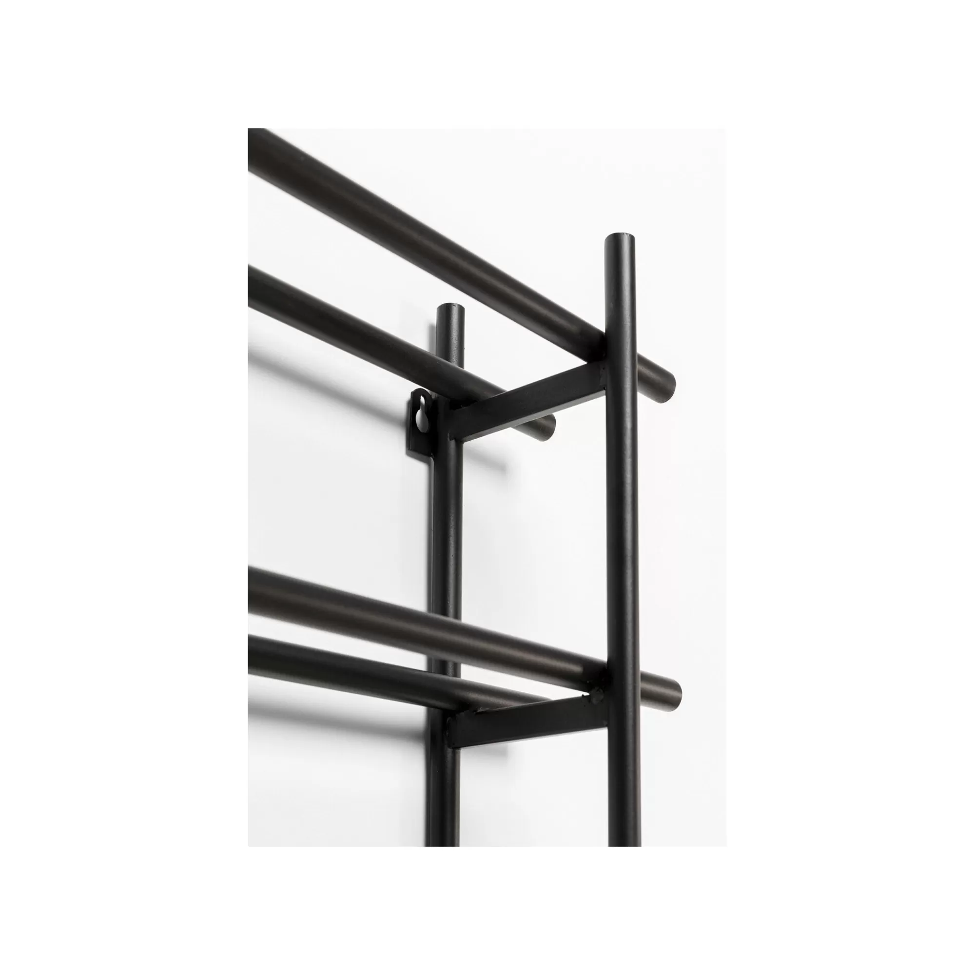 KARE Design Porte-bouteilles Mural Cape Town Noir 34cm ^ Portebouteilles