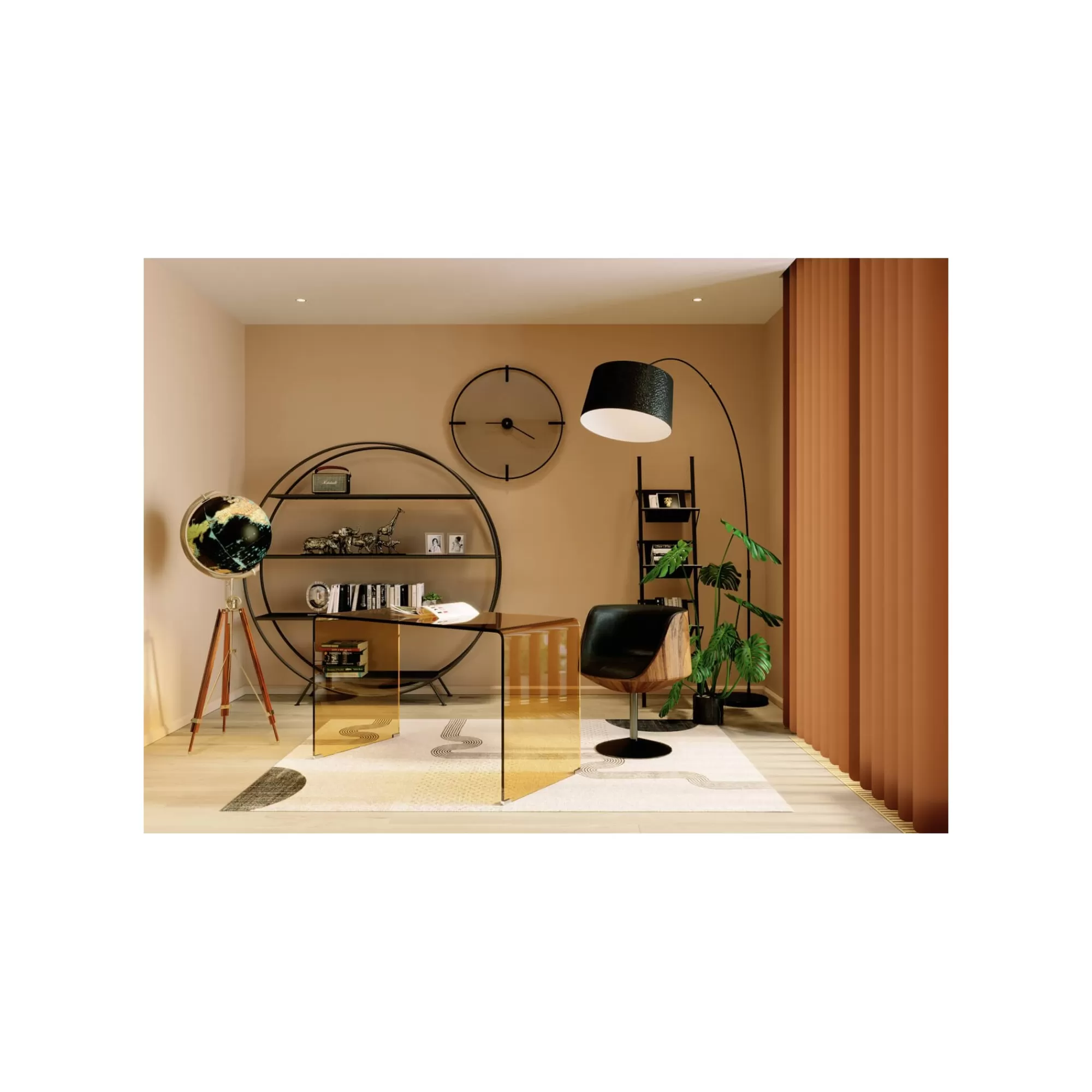 KARE Design Porte-catalogue Noir 174cm ^ Déco | Étagère Et Bibliothèque