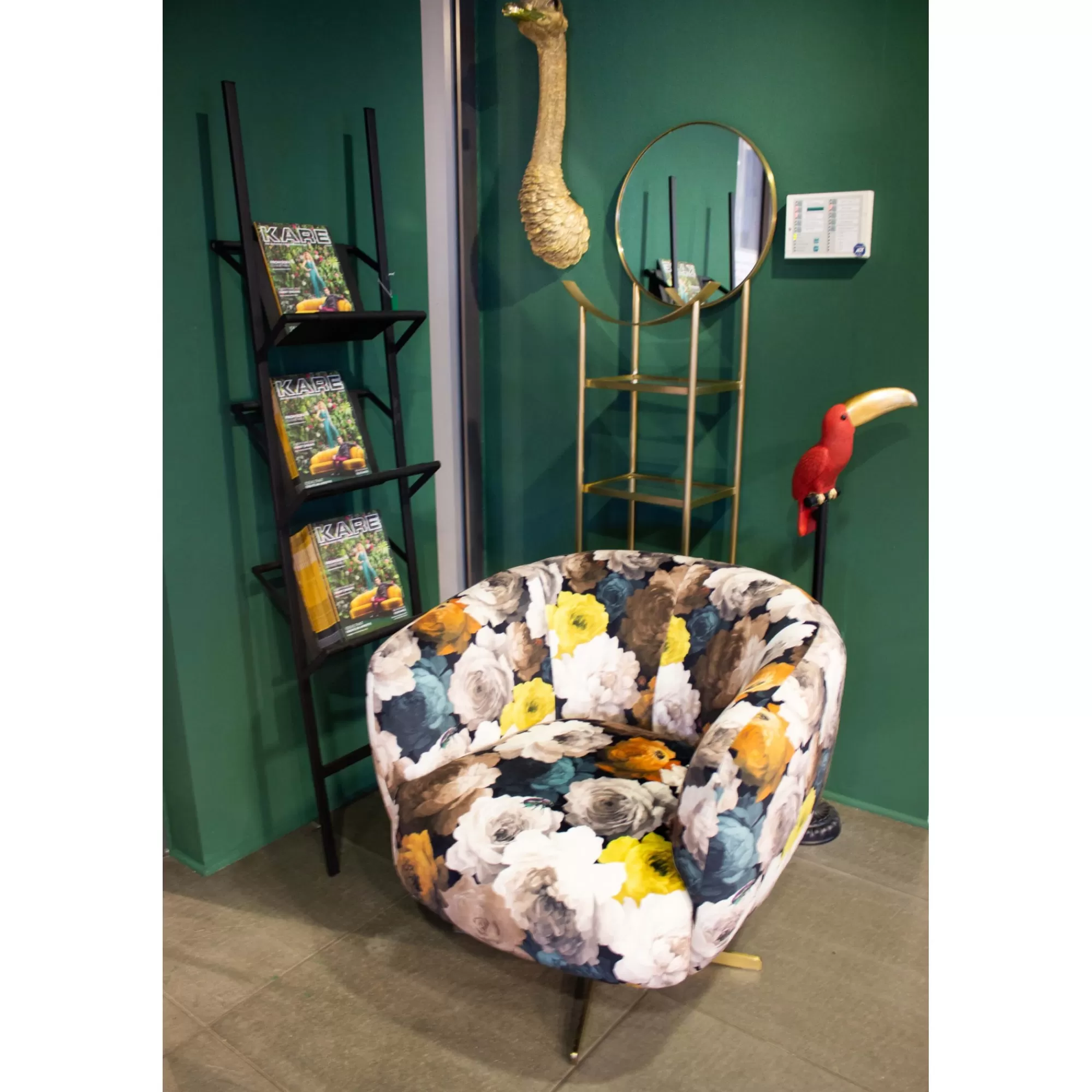 KARE Design Porte-catalogue Noir 174cm ^ Déco | Étagère Et Bibliothèque