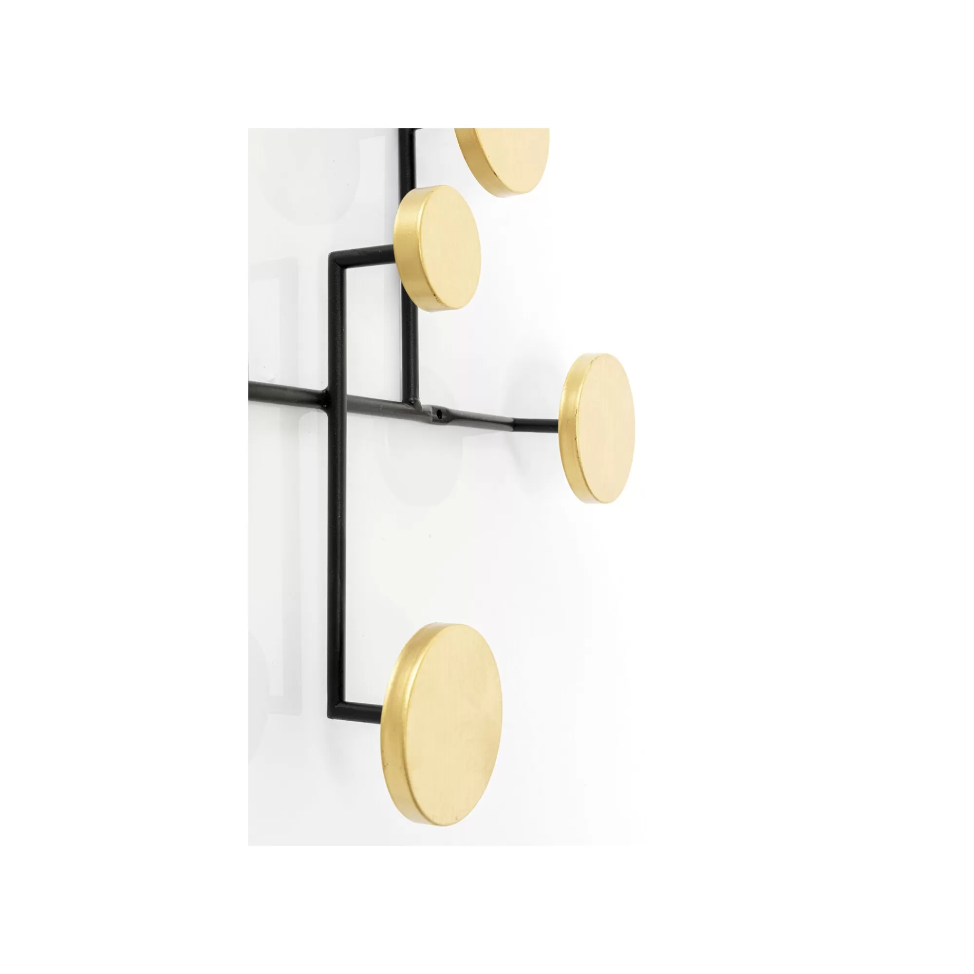KARE Design Portemanteau Mural Art Circles 79cm Doré ^ Portemanteau