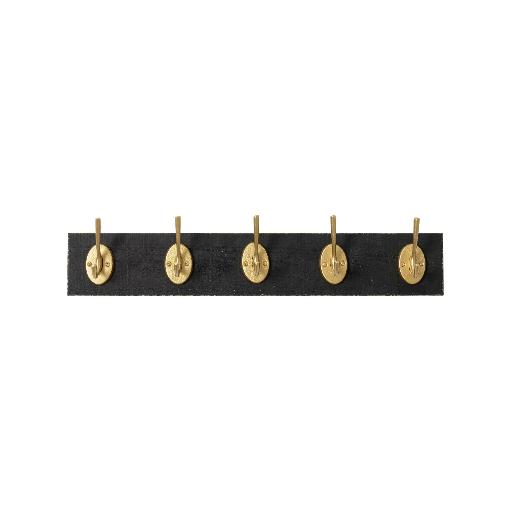 KARE Design Portemanteau Mural Classico 60cm Noir Et Doré ^ Portemanteau