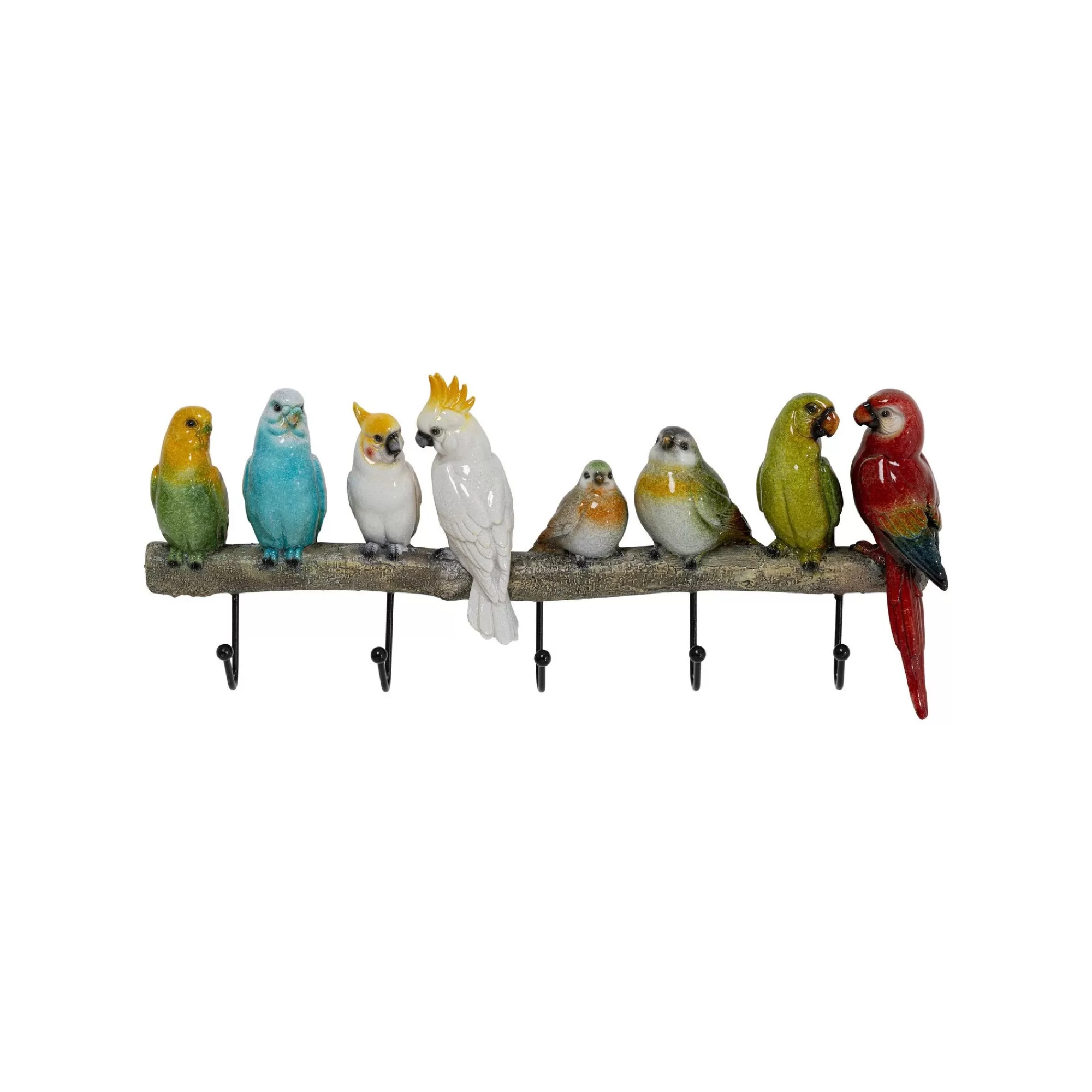 KARE Design Portemanteau Mural Oiseaux Exotiques ^ Portemanteau