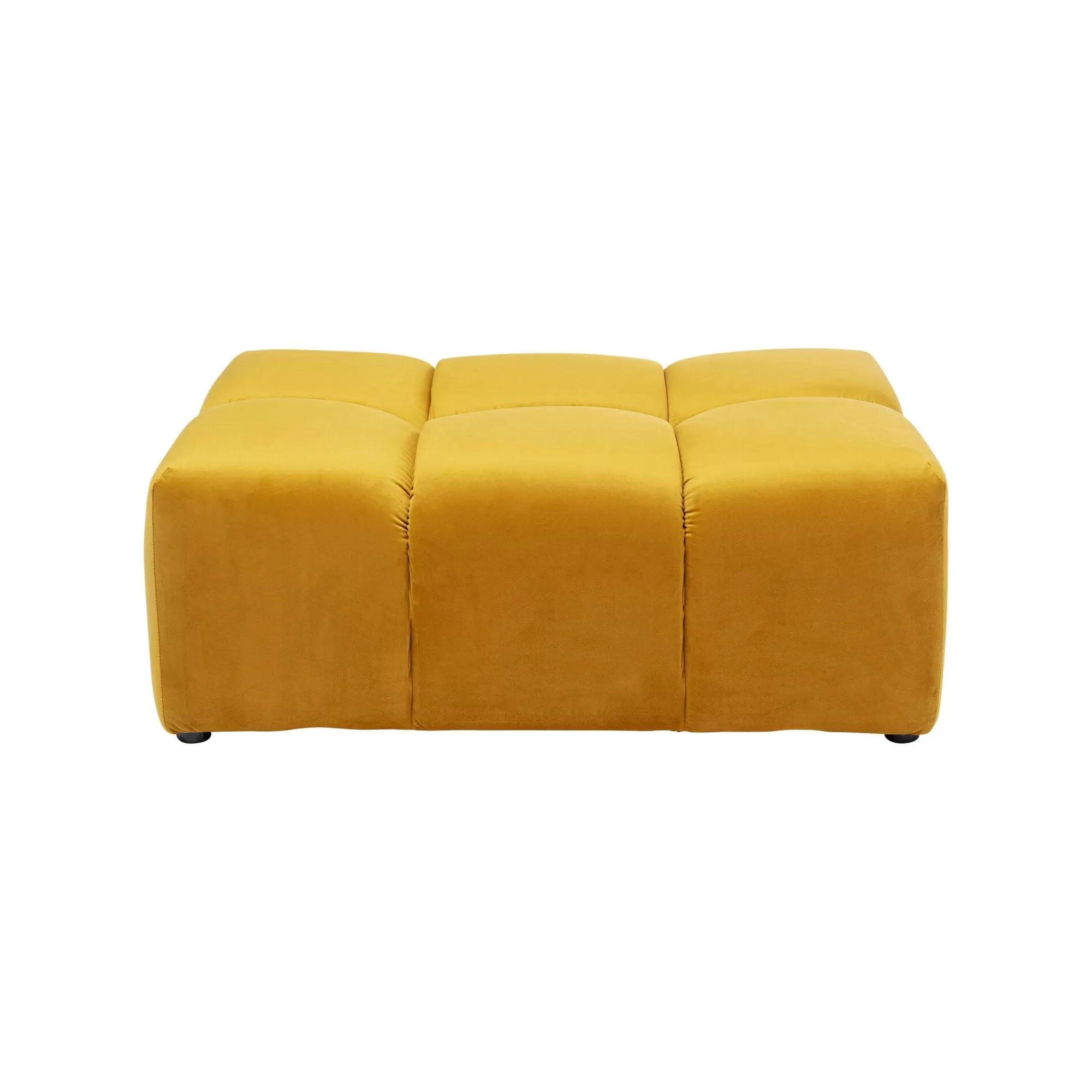 KARE Design Pouf Belami Ocre ^ Tabouret & Pouf