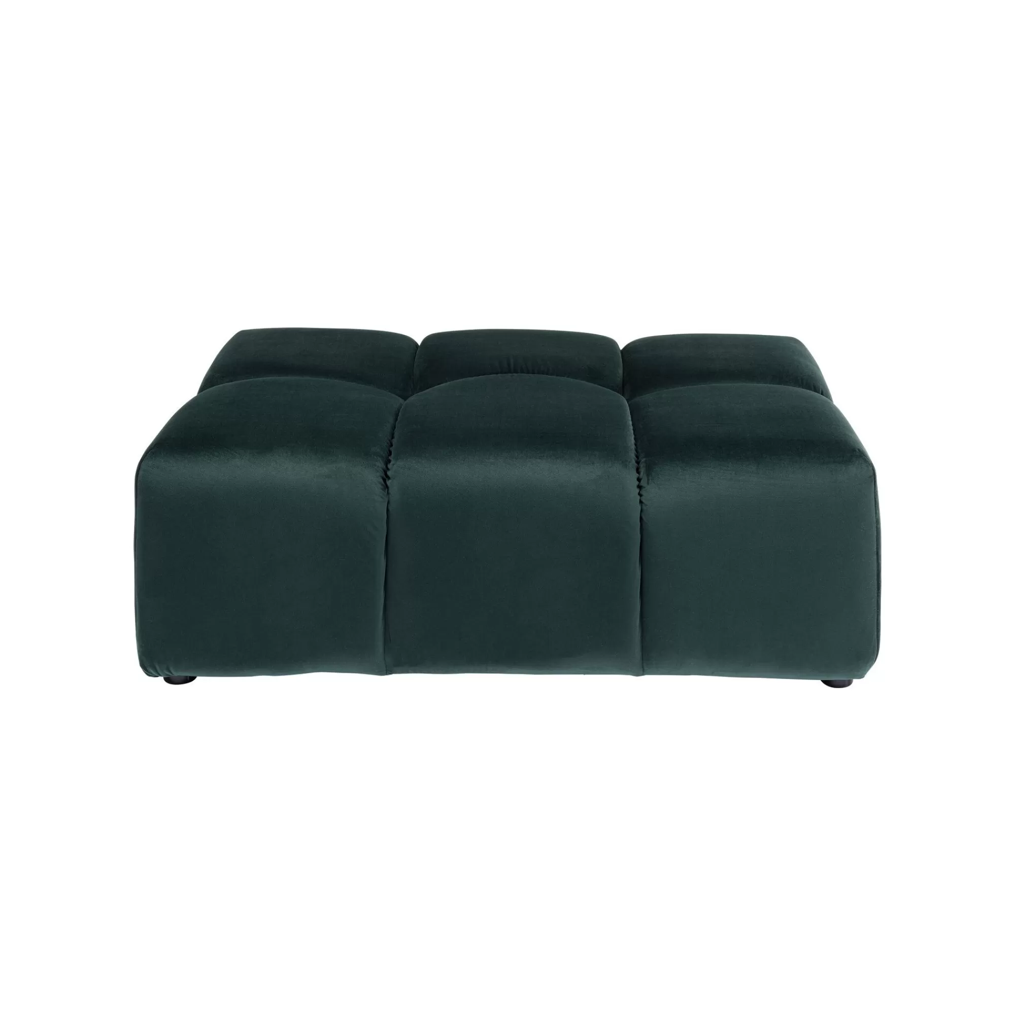 KARE Design Pouf Belami Vert Foncé ^ Tabouret & Pouf