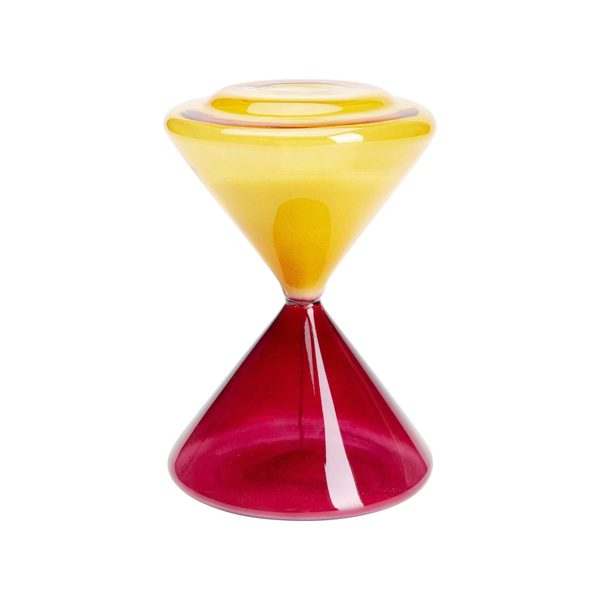 KARE Design Sablier Timer Rouge Et Jaune 3mns ^ Déco