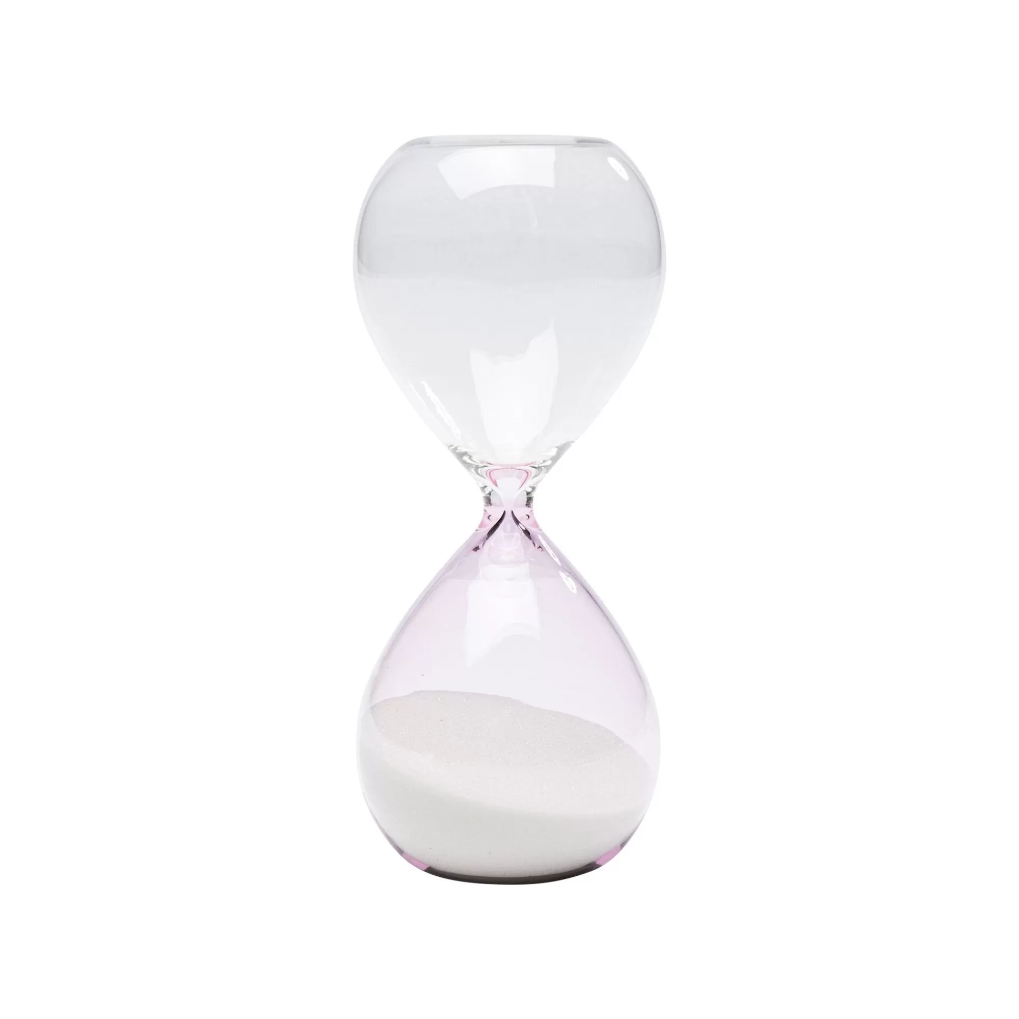 KARE Design Sablier Timer Transparent Et Blanc 17cm ^ Déco