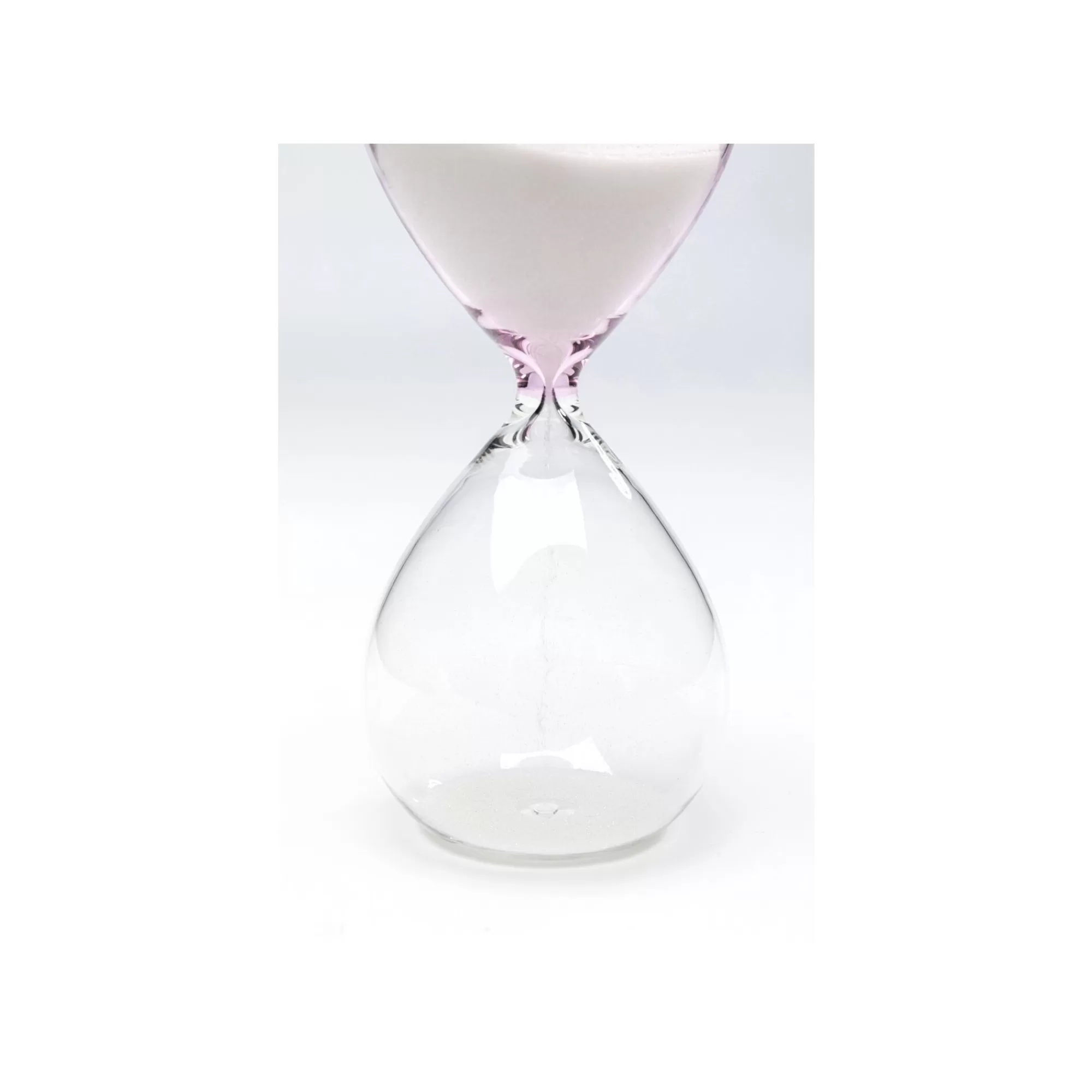 KARE Design Sablier Timer Transparent Et Blanc 17cm ^ Déco