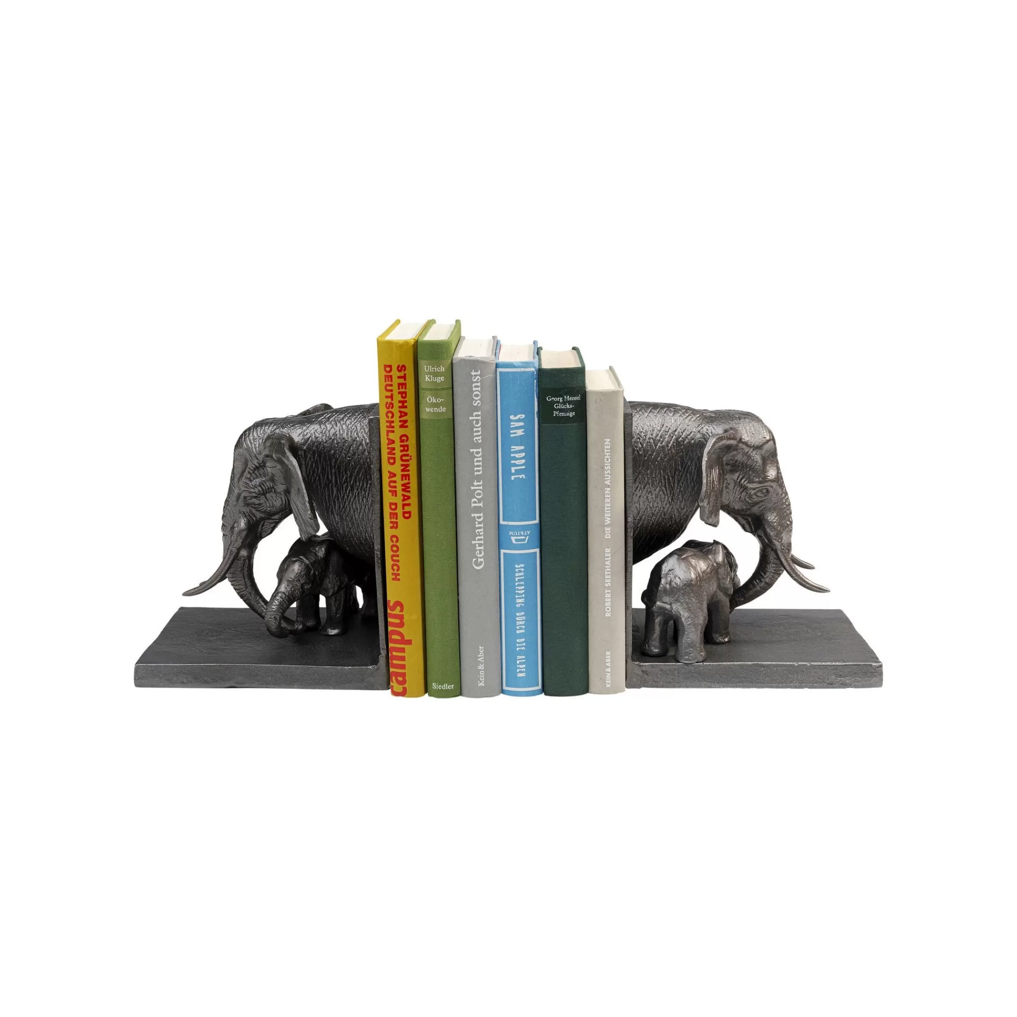 KARE Design Serre-livres Famille éléphants Set De 2 ^ Serrelivres