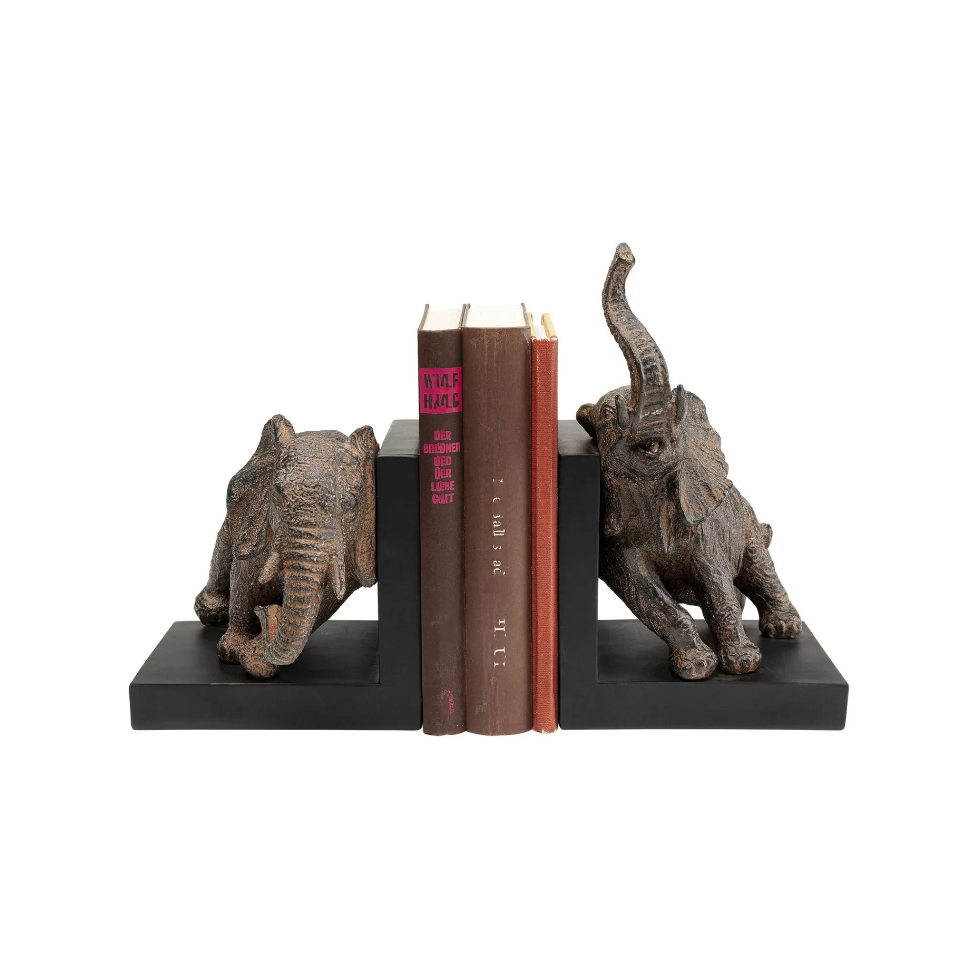 KARE Design Serre-livres éléphants 42cm Set De 2 ^ Serrelivres