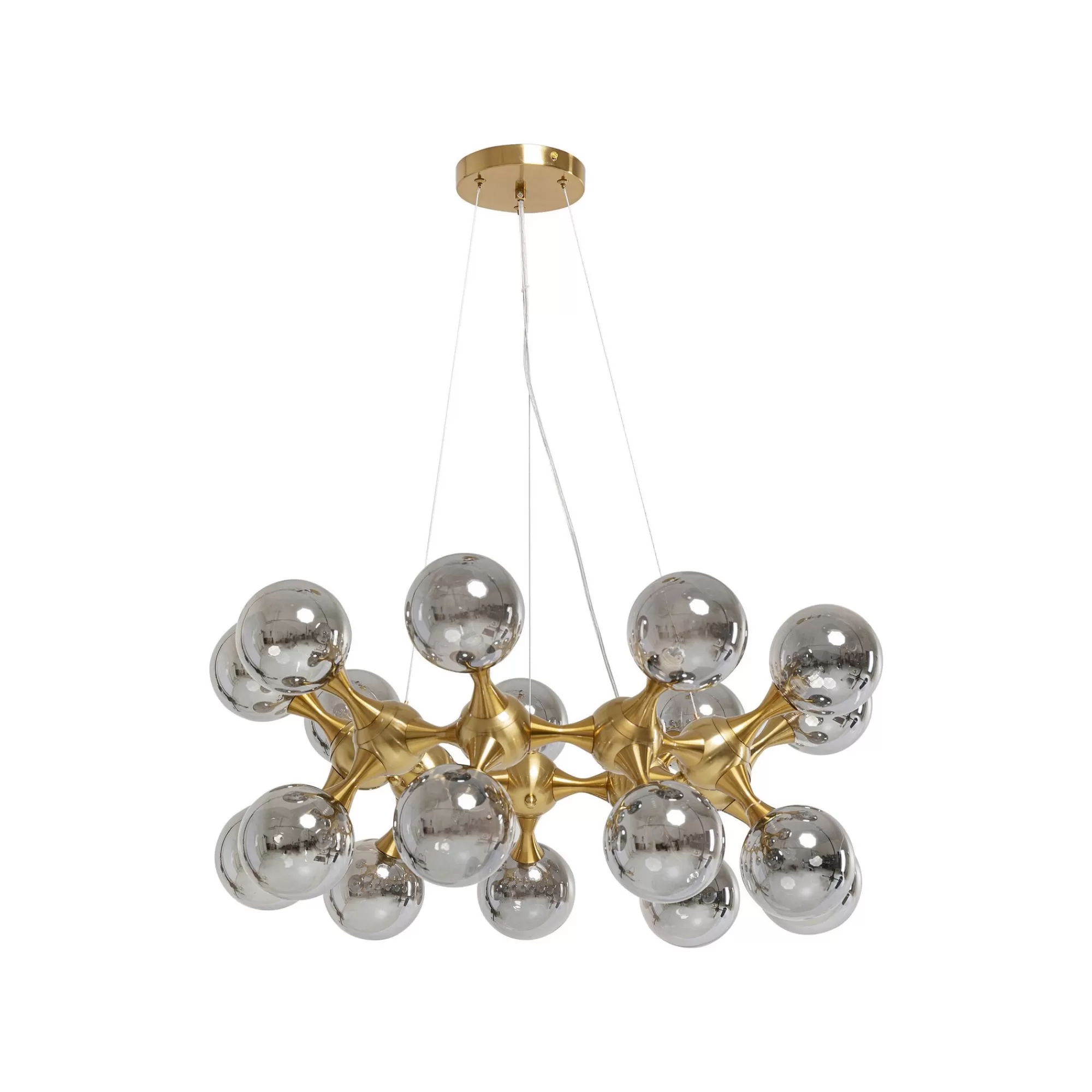 KARE Design Suspension Atomic Balls 18 Dorée ^ Lustre & Suspension