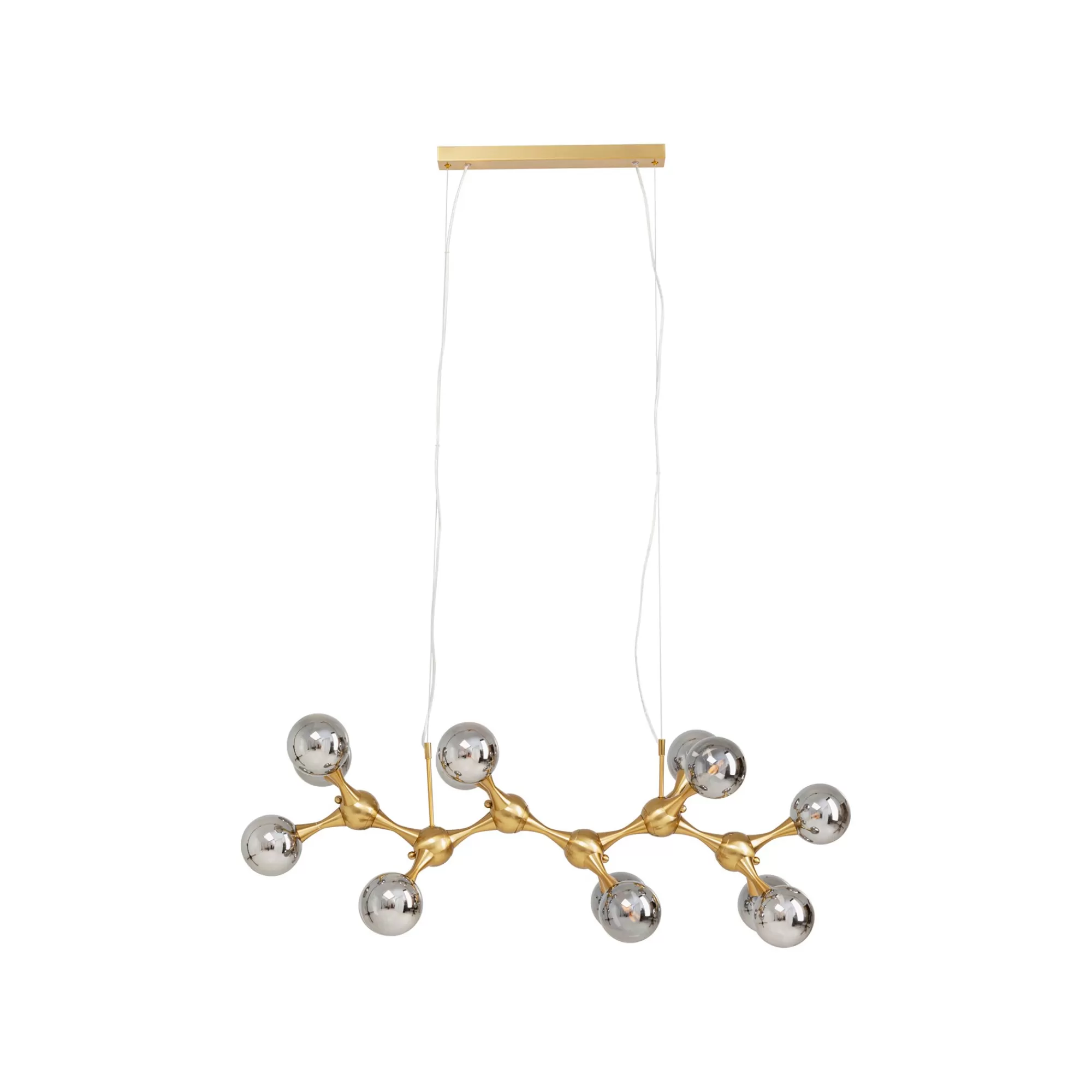 KARE Design Suspension Atomic Balls 190cm Dorée ^ Lustre & Suspension