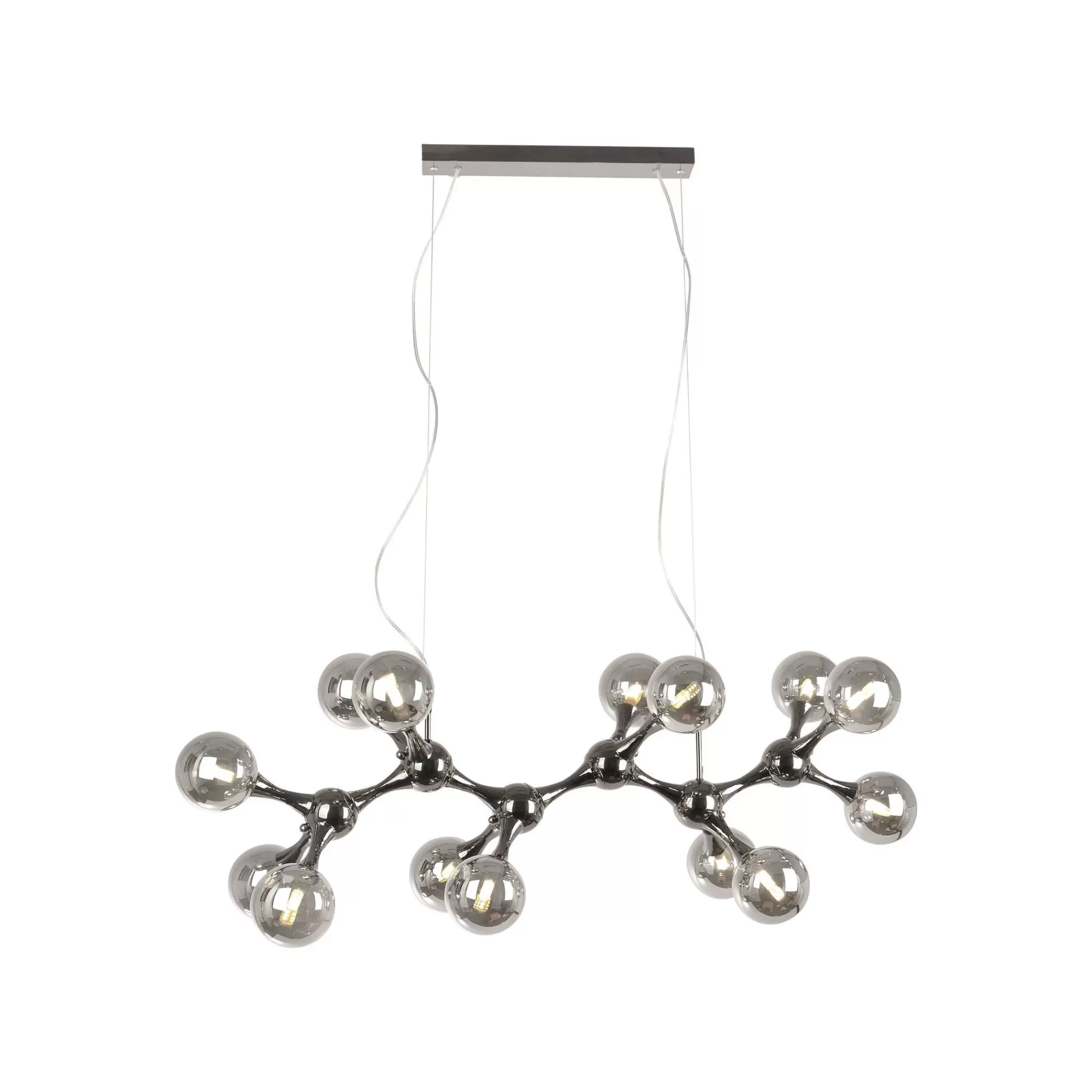 KARE Design Suspension Atomic Balls 190cm Noir ^ Lustre & Suspension