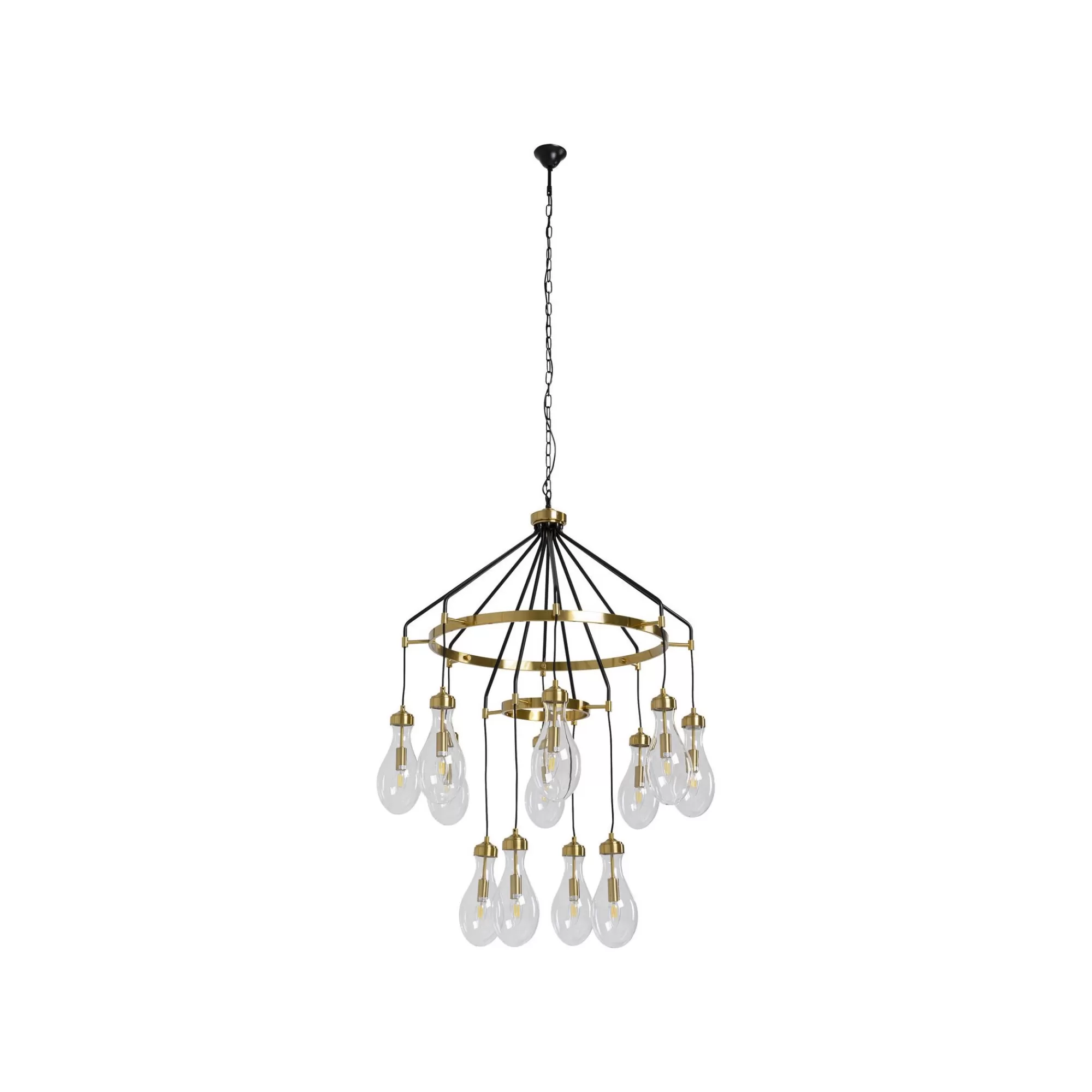 KARE Design Suspension Bell Highlight Dorée ^ Lustre & Suspension