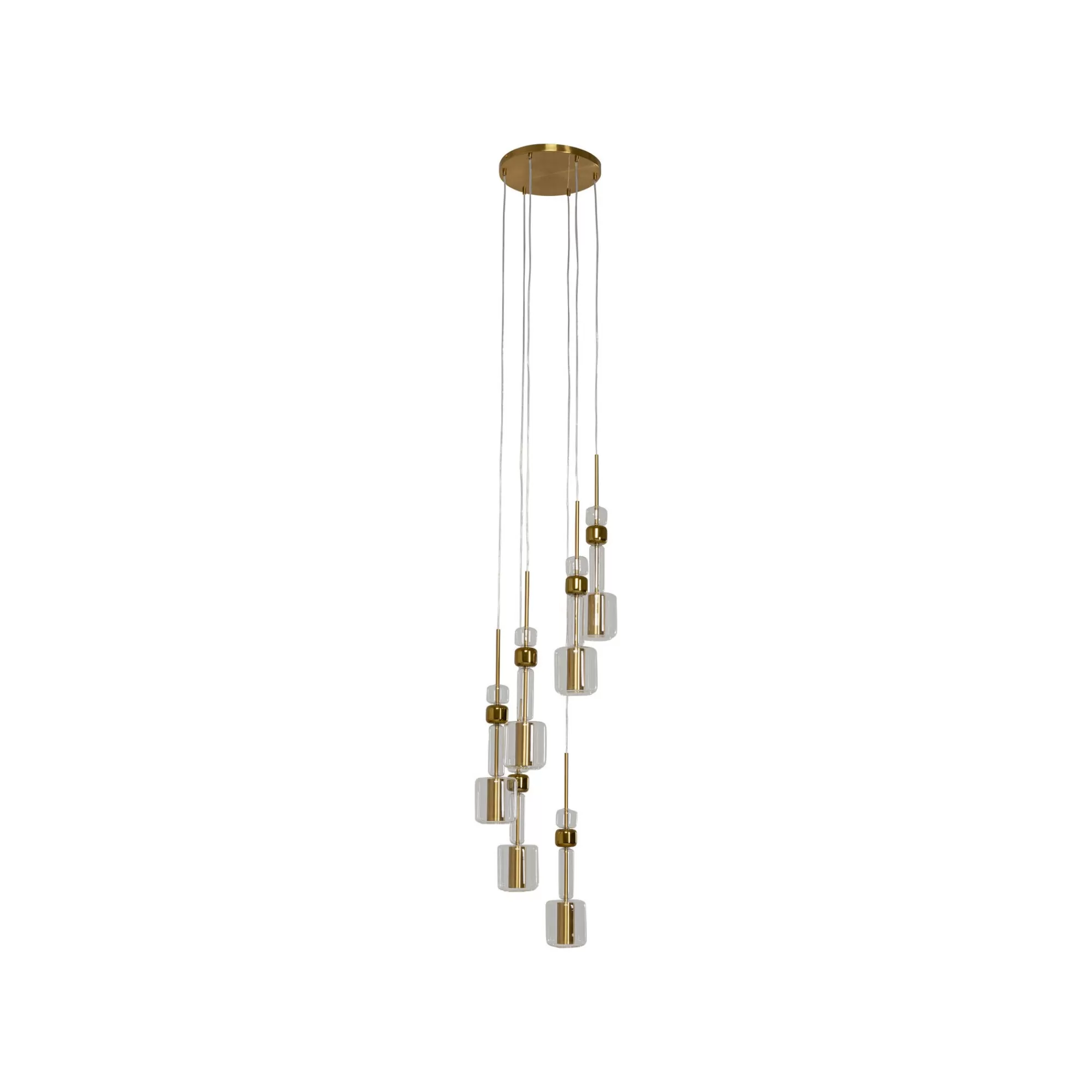 KARE Design Suspension Candy Bar Dorée 44cm ^ Lustre & Suspension