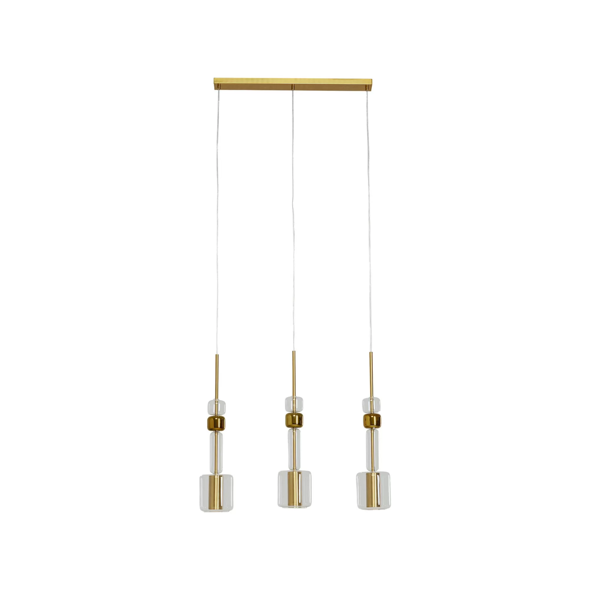 KARE Design Suspension Candy Bar Dorée 70cm ^ Lustre & Suspension